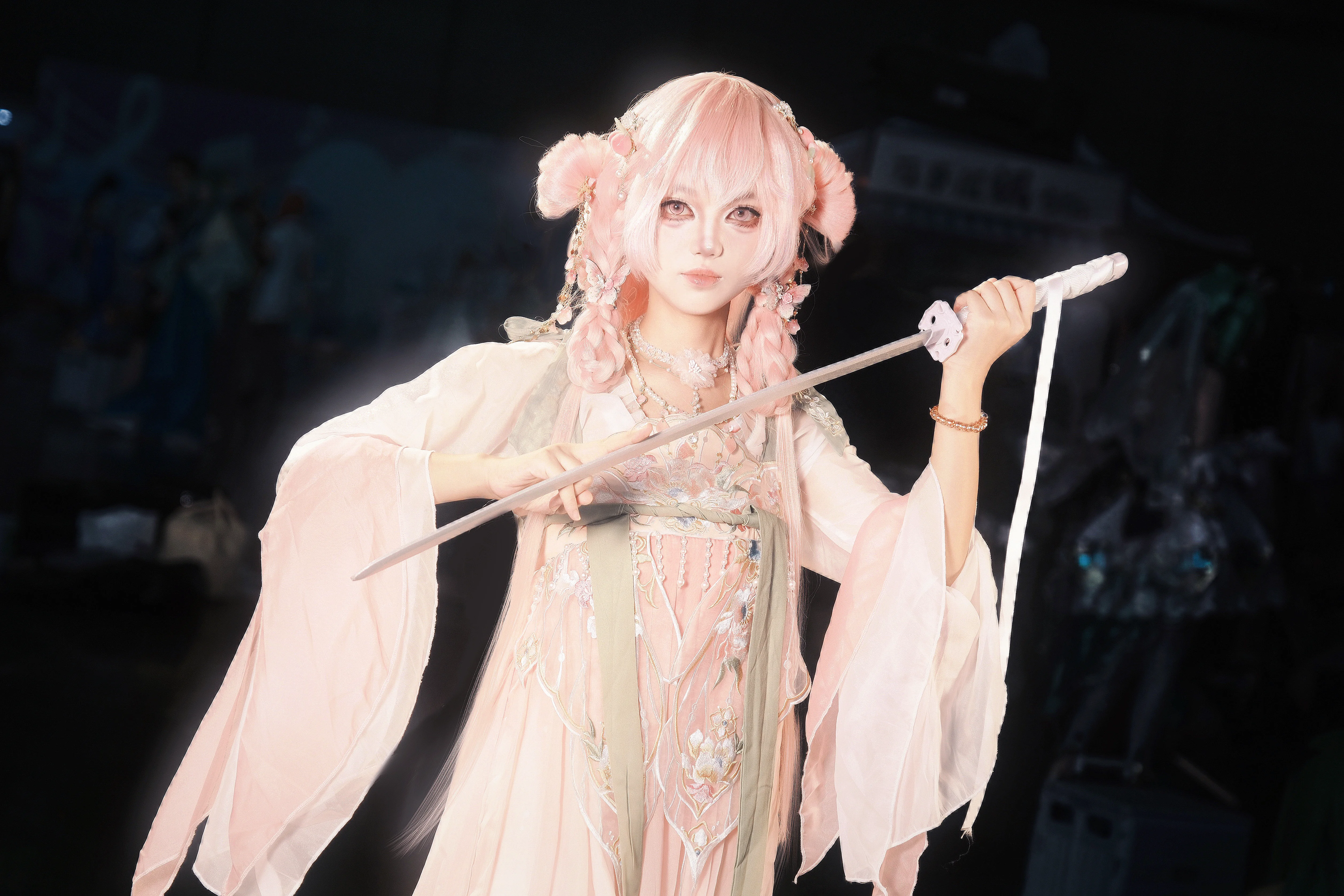 【梨花诗cos】果宝特攻里的侠客风，持剑亮相长沙ACC漫展