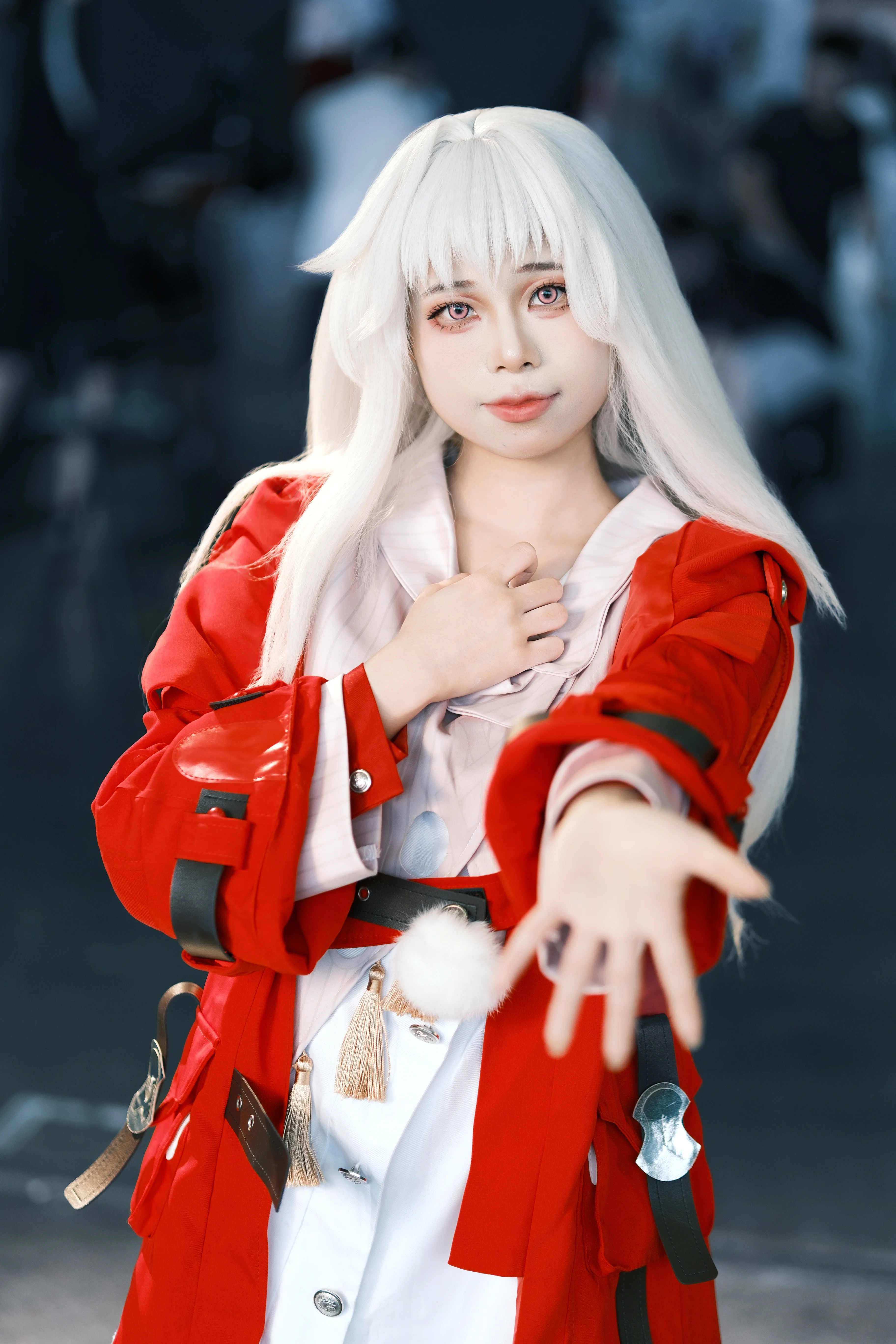 【克拉拉cos】崩坏星穹铁道的红白配色与展会现场 - 第 1 张