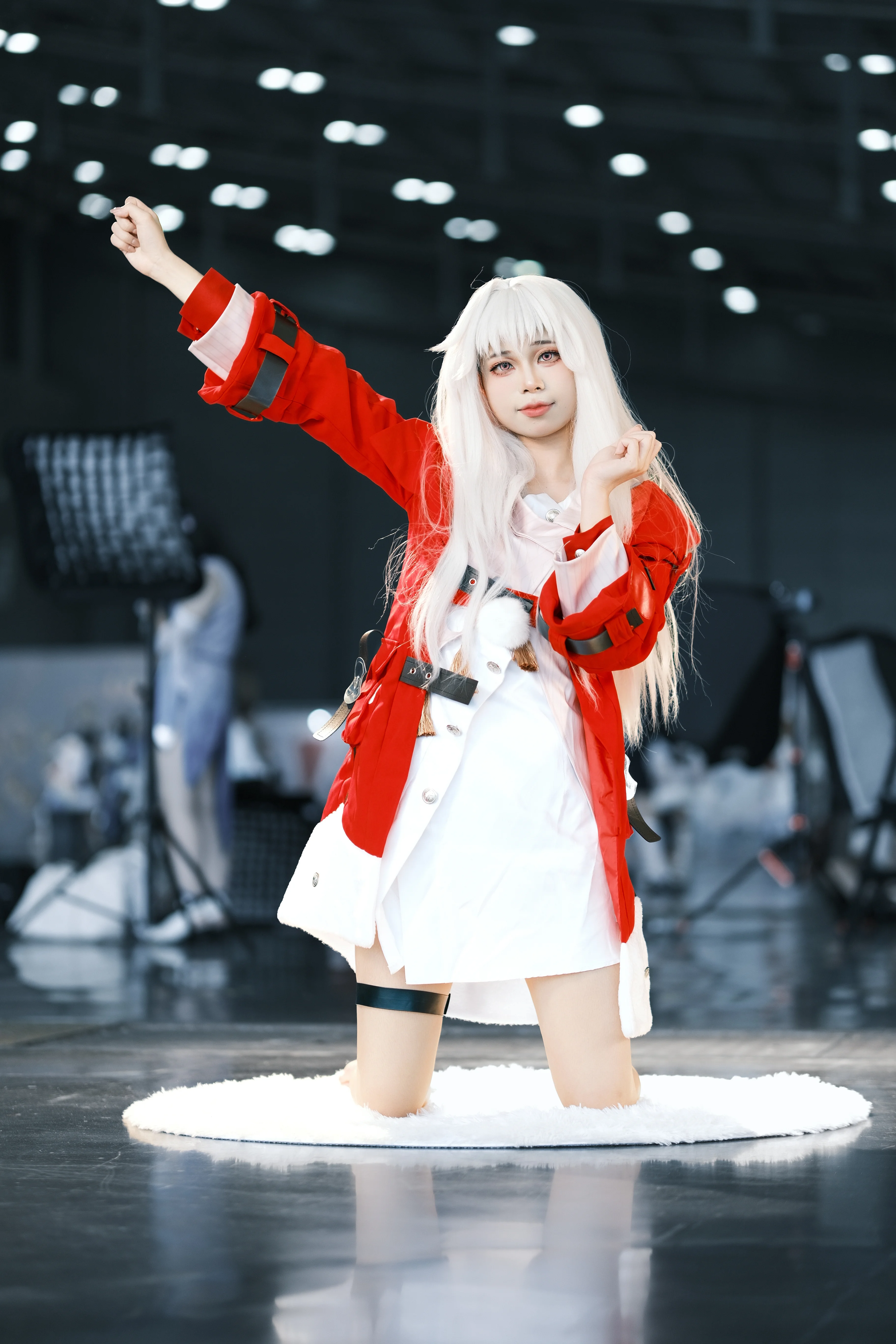 【克拉拉cos】崩坏星穹铁道的红白配色与展会现场 - 第 2 张