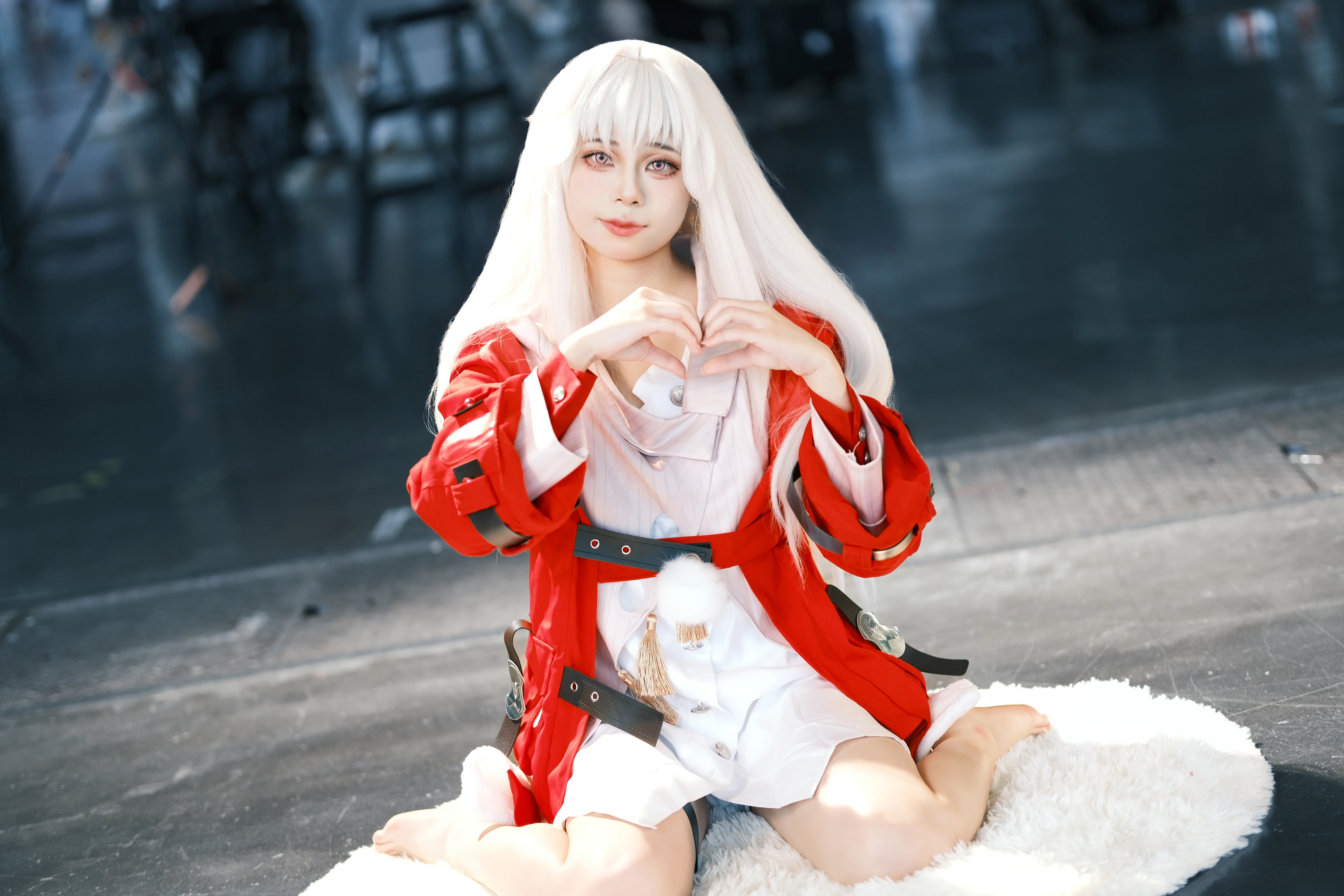 【克拉拉cos】崩坏星穹铁道的红白配色与展会现场 - 第 4 张