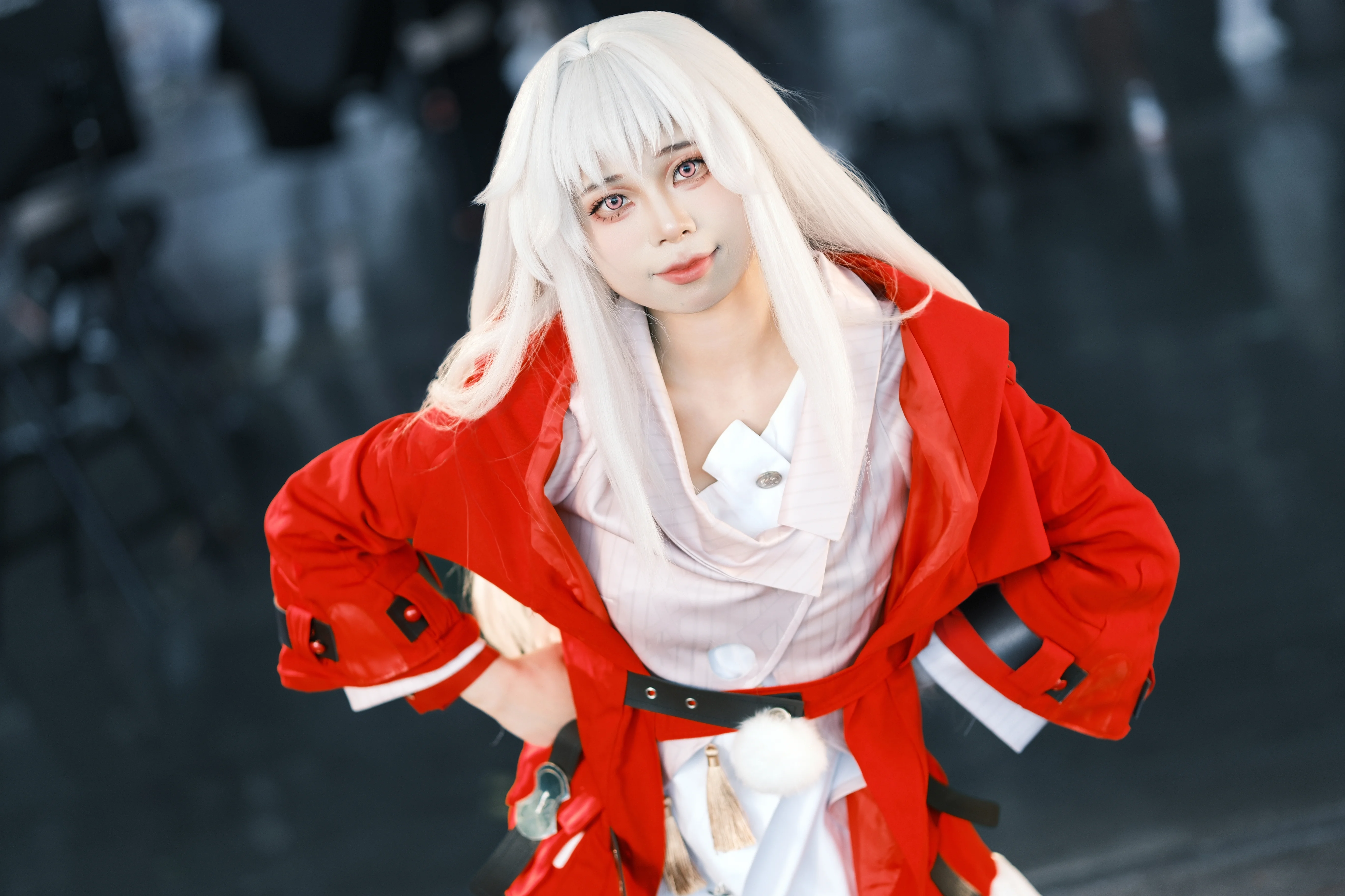 【克拉拉cos】崩坏星穹铁道的红白配色与展会现场 - 第 5 张