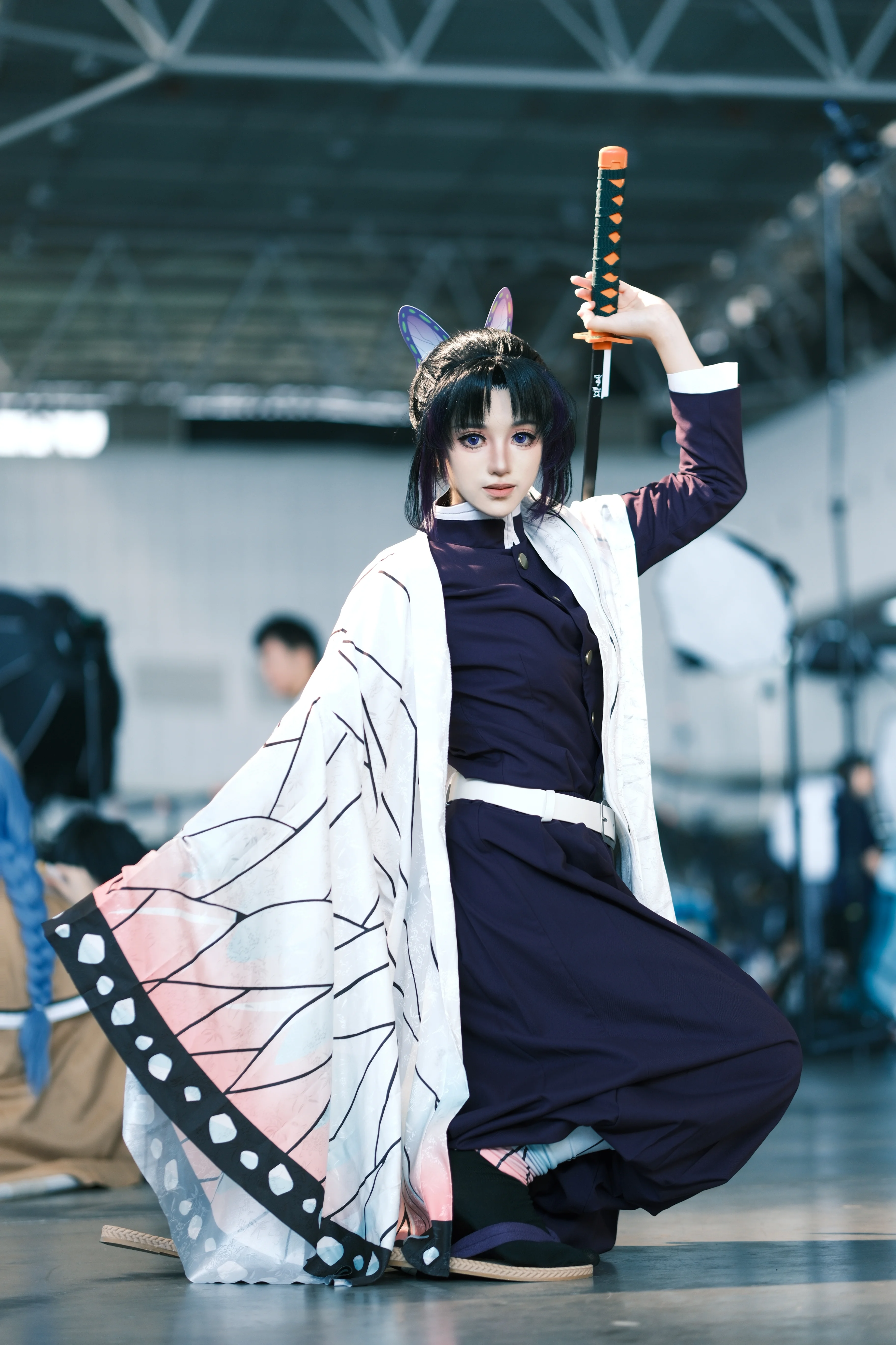【蝴蝶忍cos】鬼灭之刃漫展返图，定格轻盈与从容