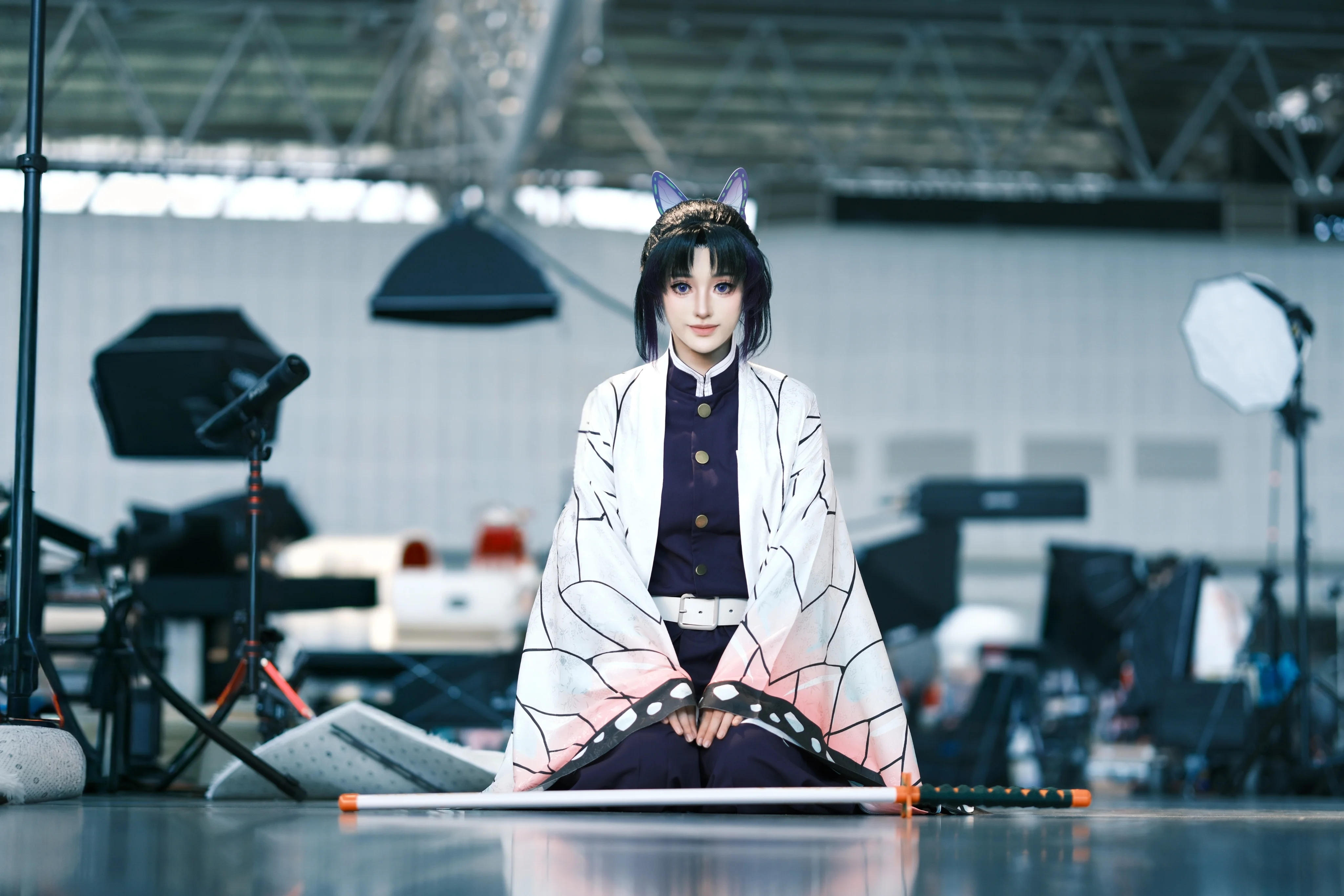 【蝴蝶忍cos】鬼灭之刃漫展返图，定格轻盈与从容 - 第 4 张