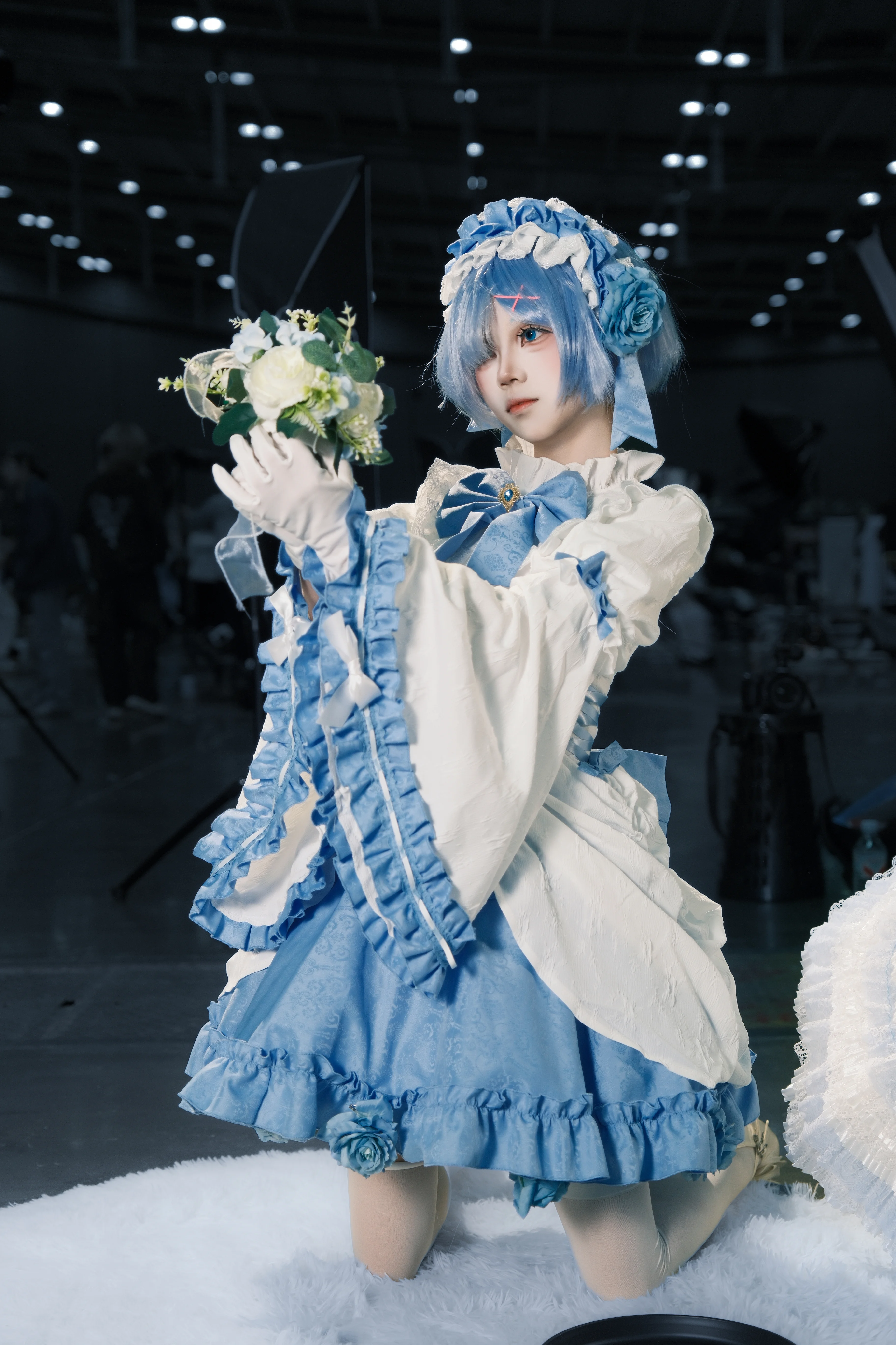【蕾姆cos】从零开始的异世界生活，漫展现场的那份清凉与治愈 - 第 1 张