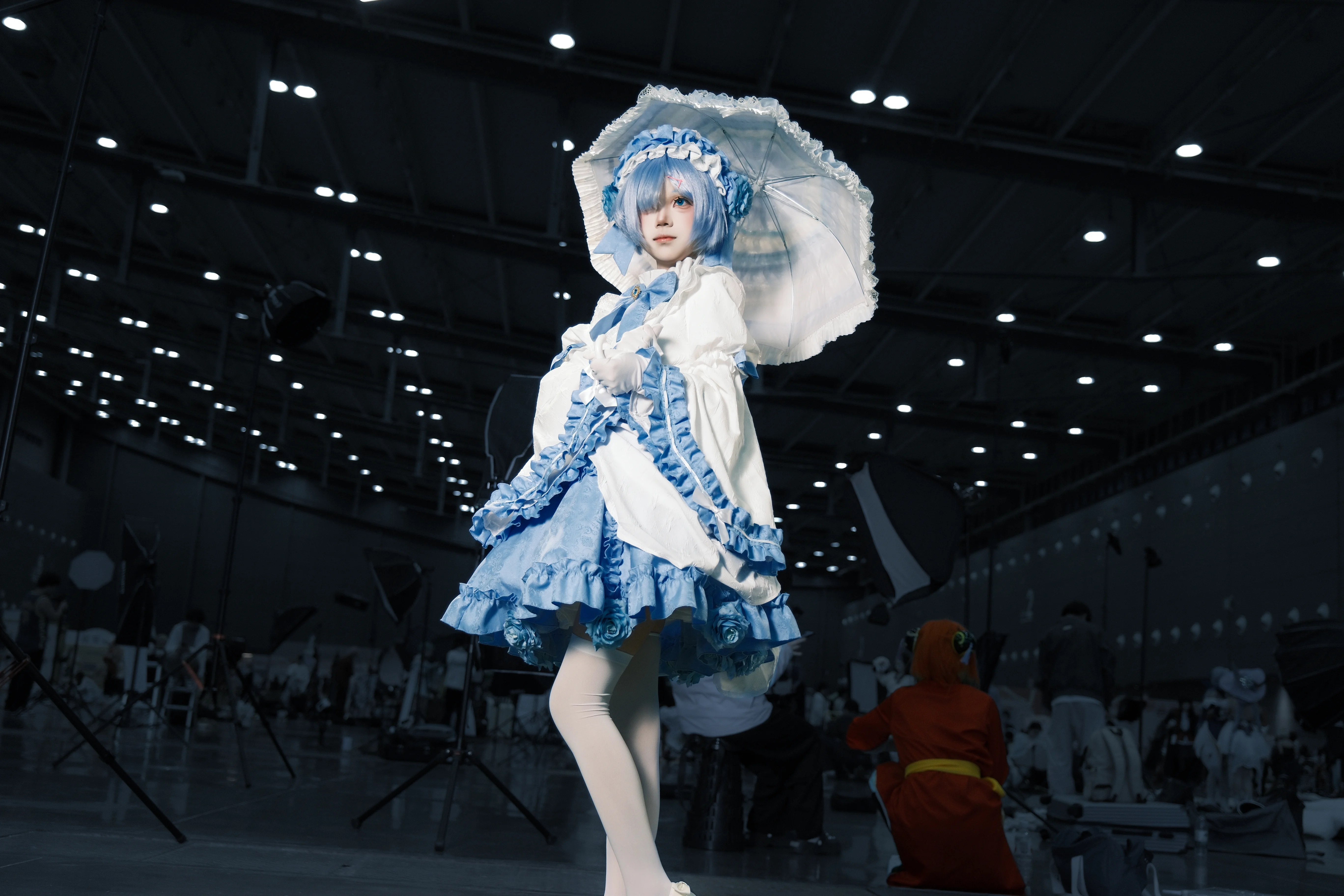 【蕾姆cos】从零开始的异世界生活，漫展现场的那份清凉与治愈