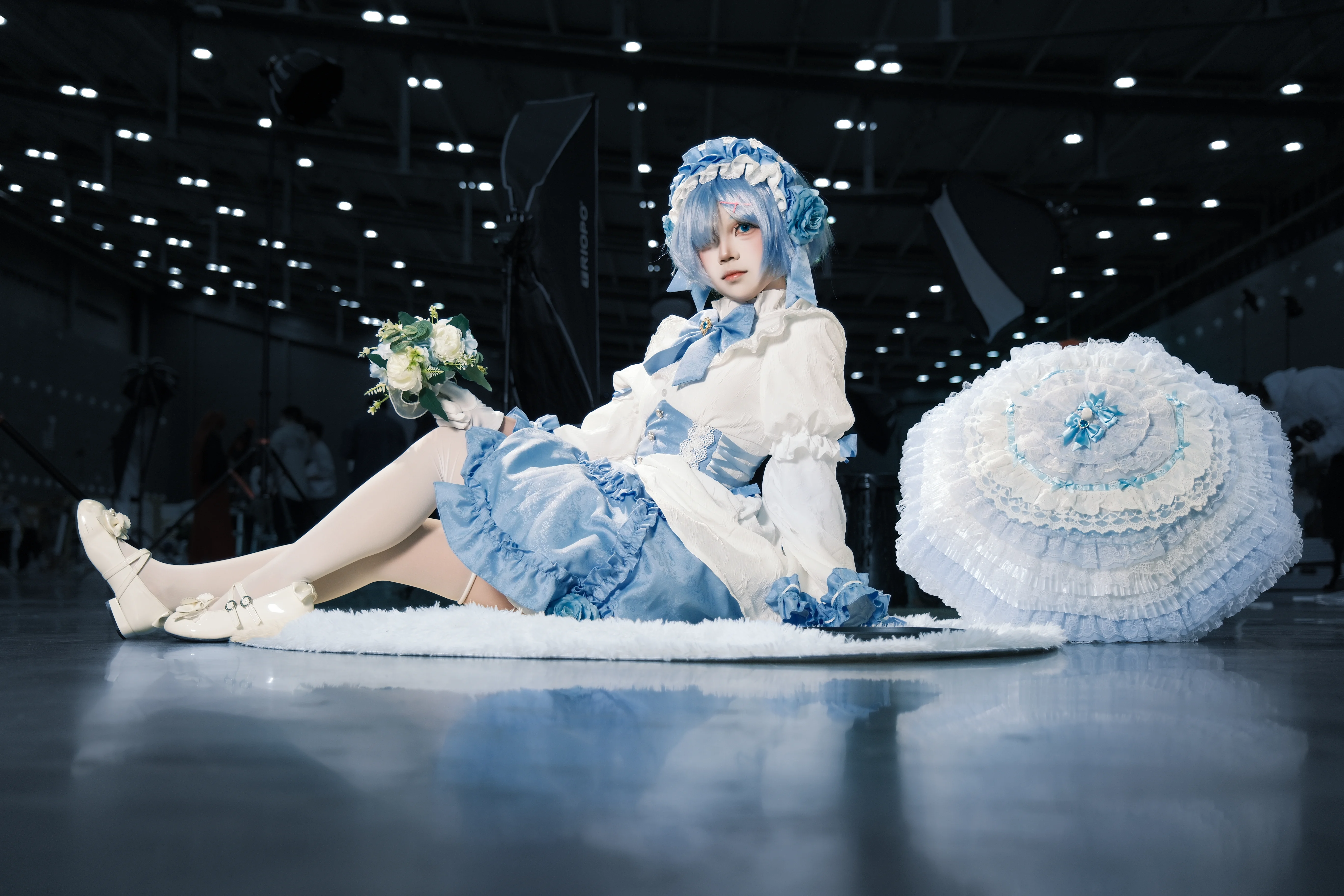 【蕾姆cos】从零开始的异世界生活，漫展现场的那份清凉与治愈 - 第 4 张