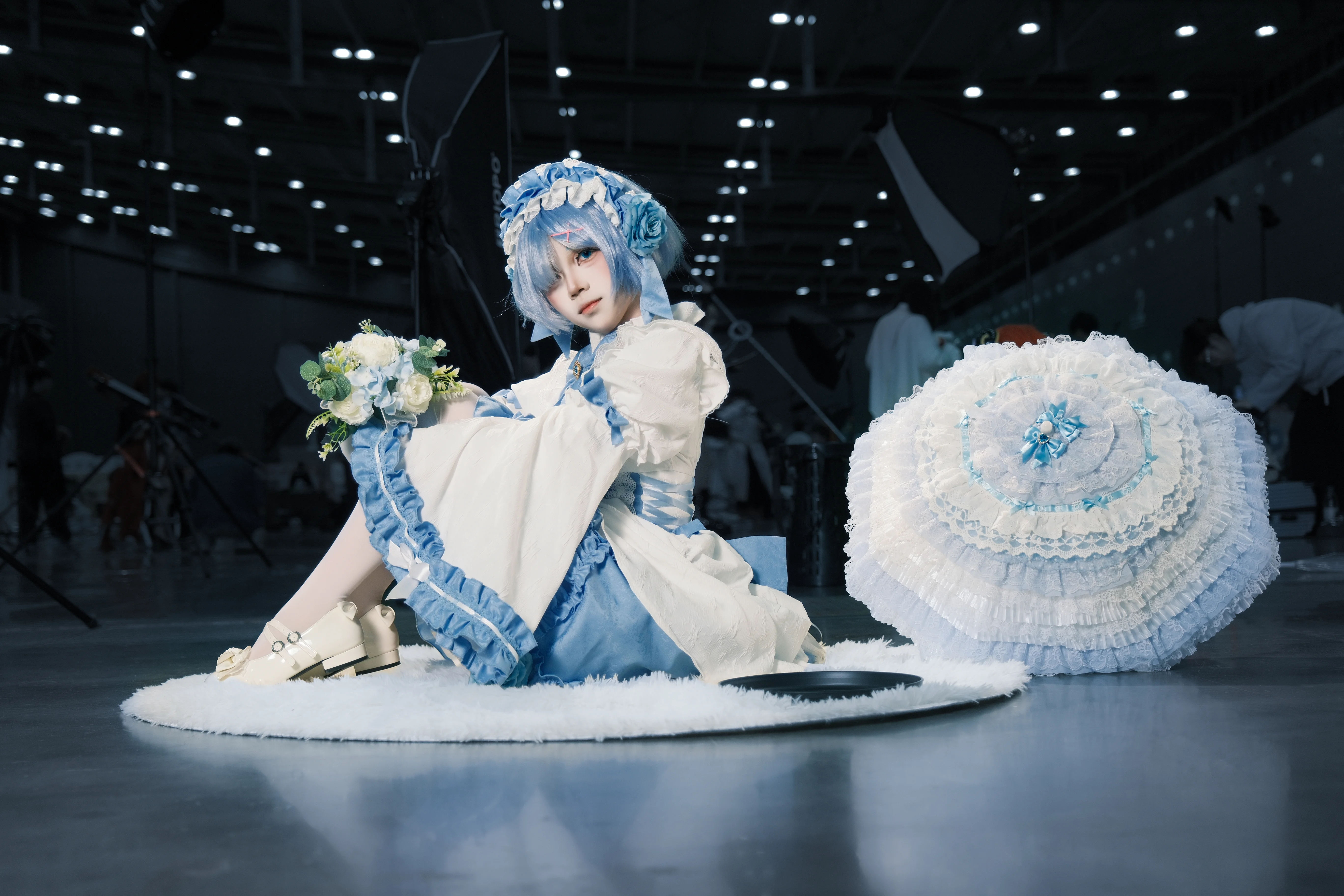 【蕾姆cos】从零开始的异世界生活，漫展现场的那份清凉与治愈 - 第 5 张
