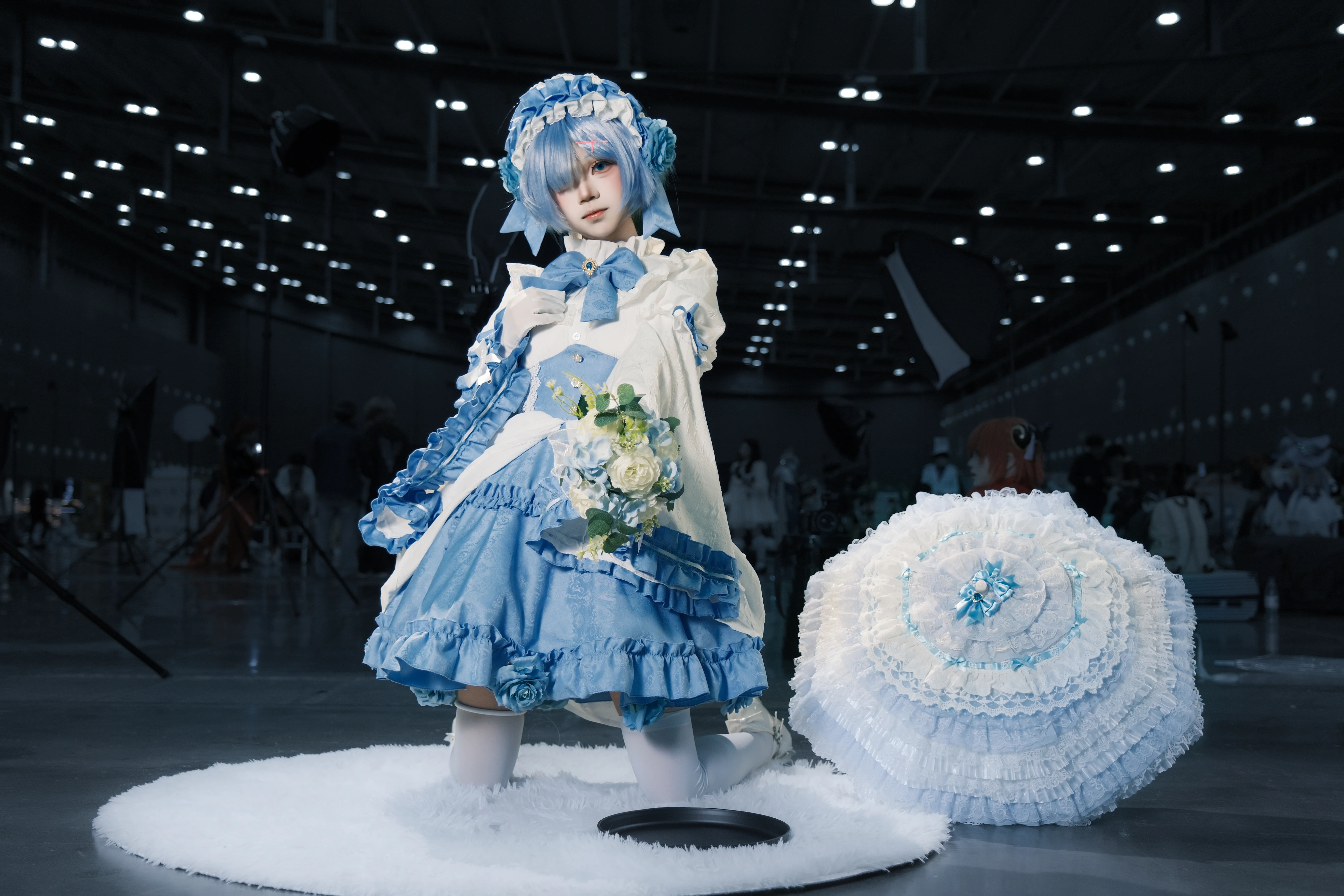 【蕾姆cos】从零开始的异世界生活，漫展现场的那份清凉与治愈 - 第 7 张