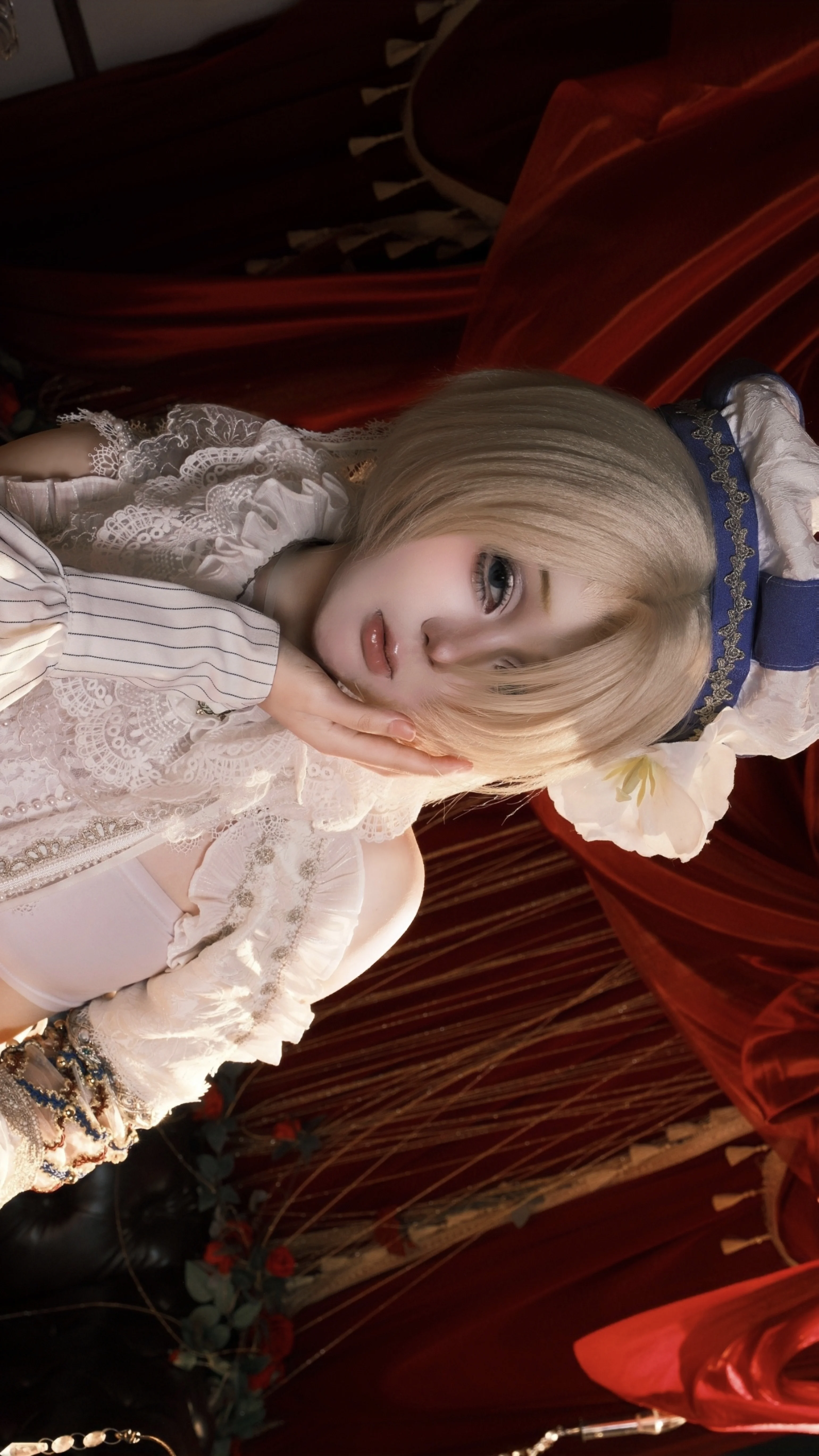 [Jeanne d'Arc Cosplay] Dark-Toned Red Velvet Styling Notes from Misa Ikezaki's Project - Image 1