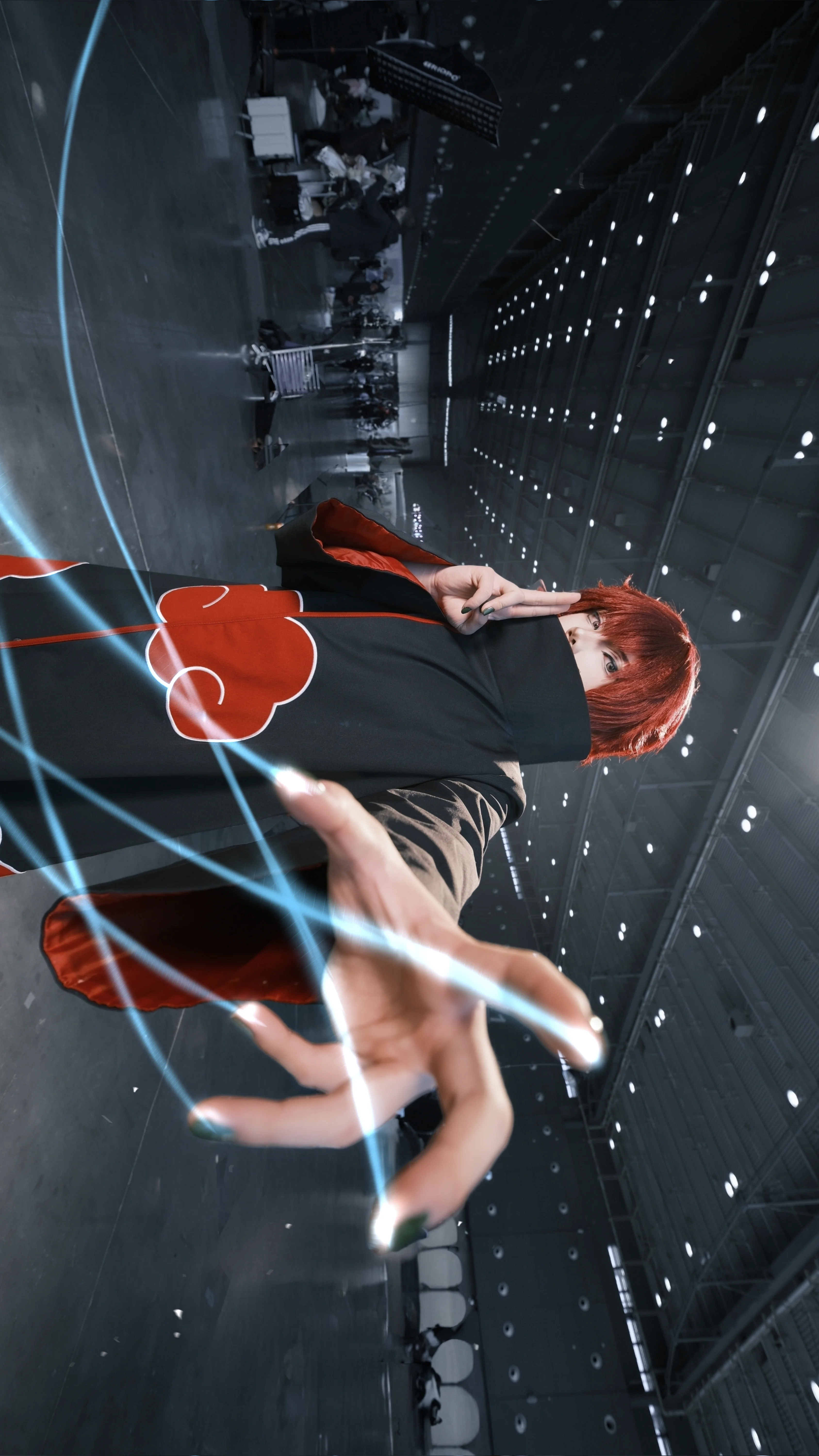 【赤砂之蝎cos】火影忍者中的永恒艺术，定格红云袍下的那一刻