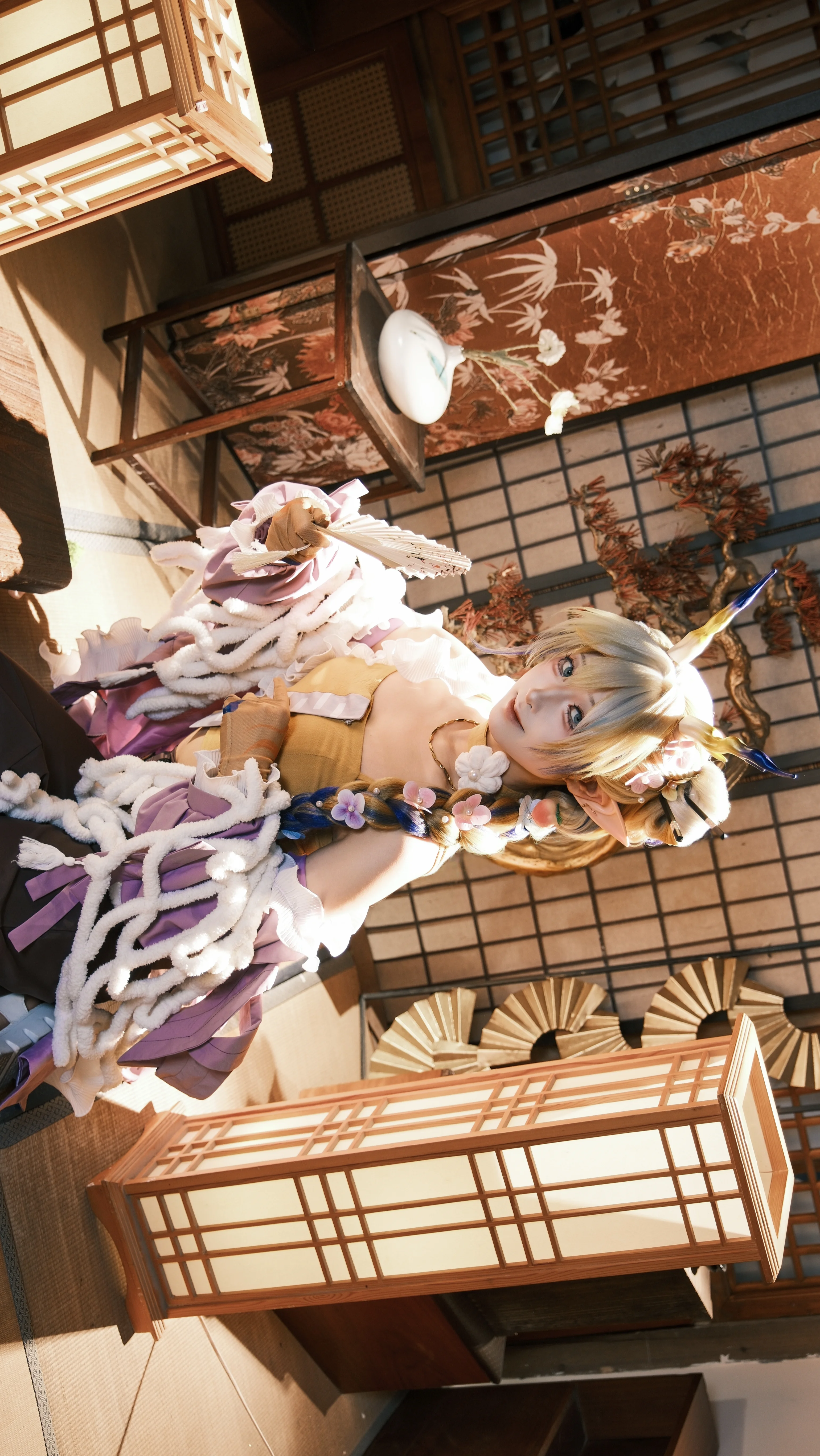 【明日方舟黍cos】與花同醉，一宴春日 - 第 1 張
