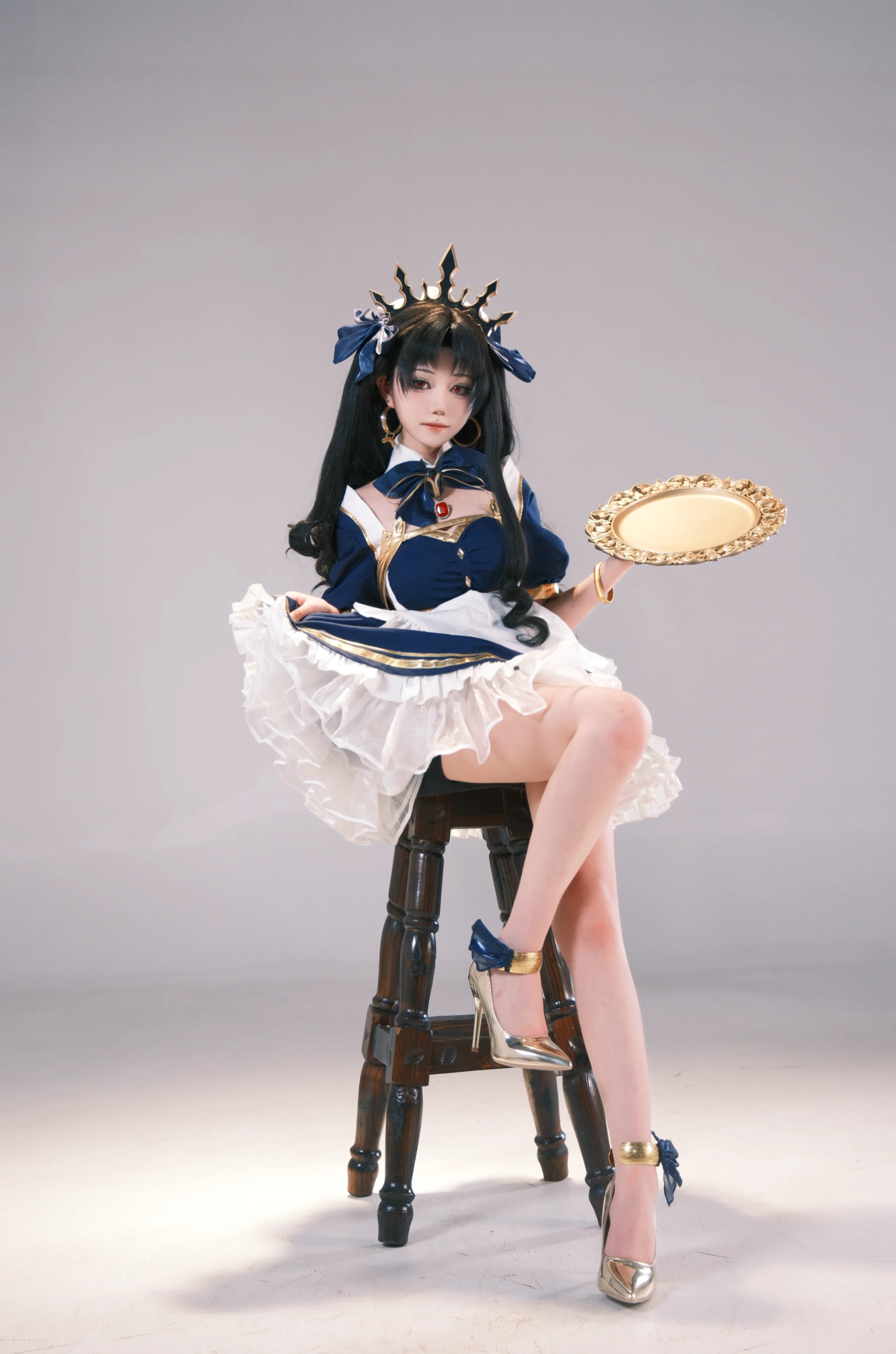【伊什塔尔cos】FGO金星女神穿上了华丽的女仆装