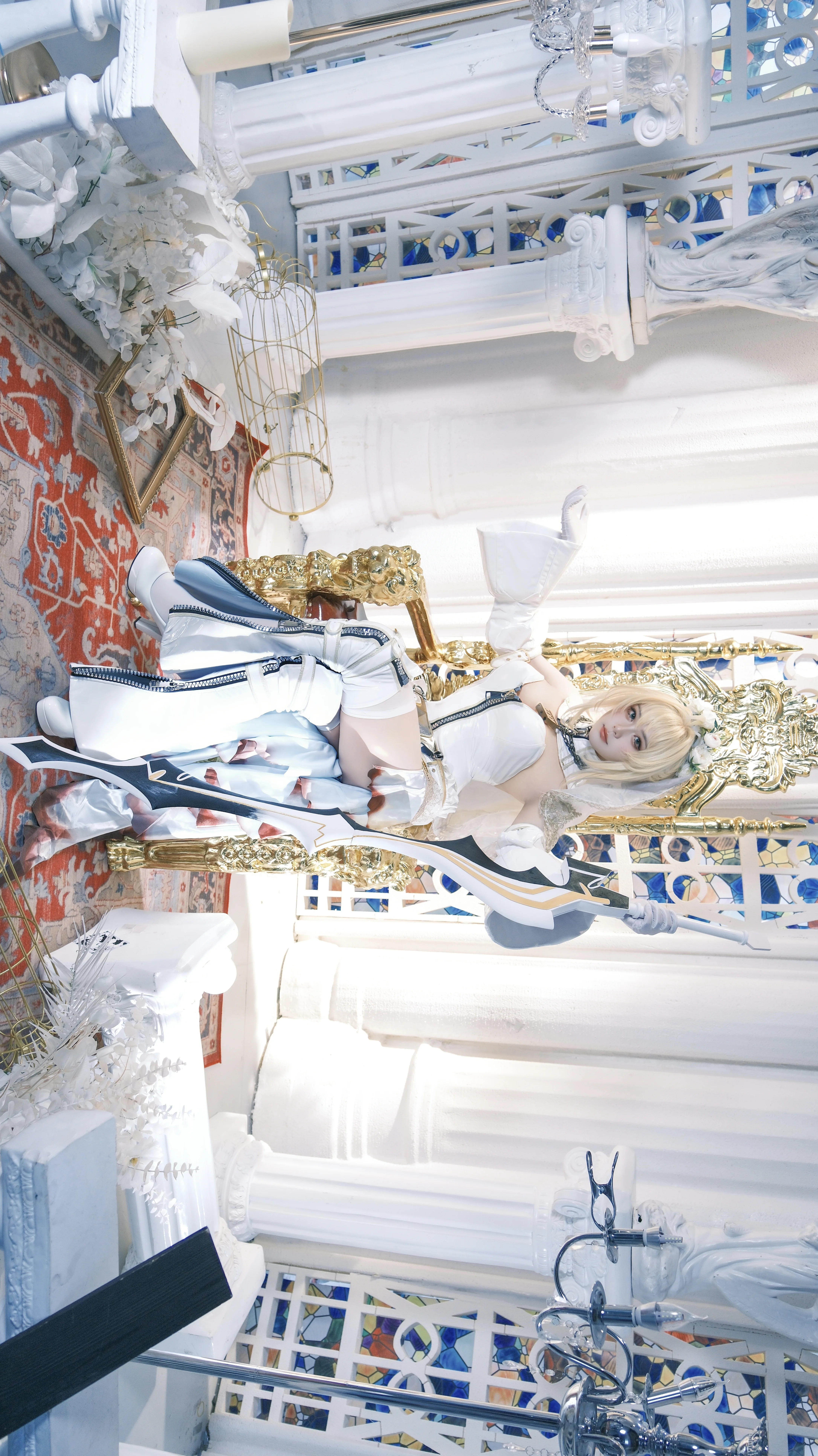 【花嫁尼禄cos】FGO白色花嫁的优雅与锋芒