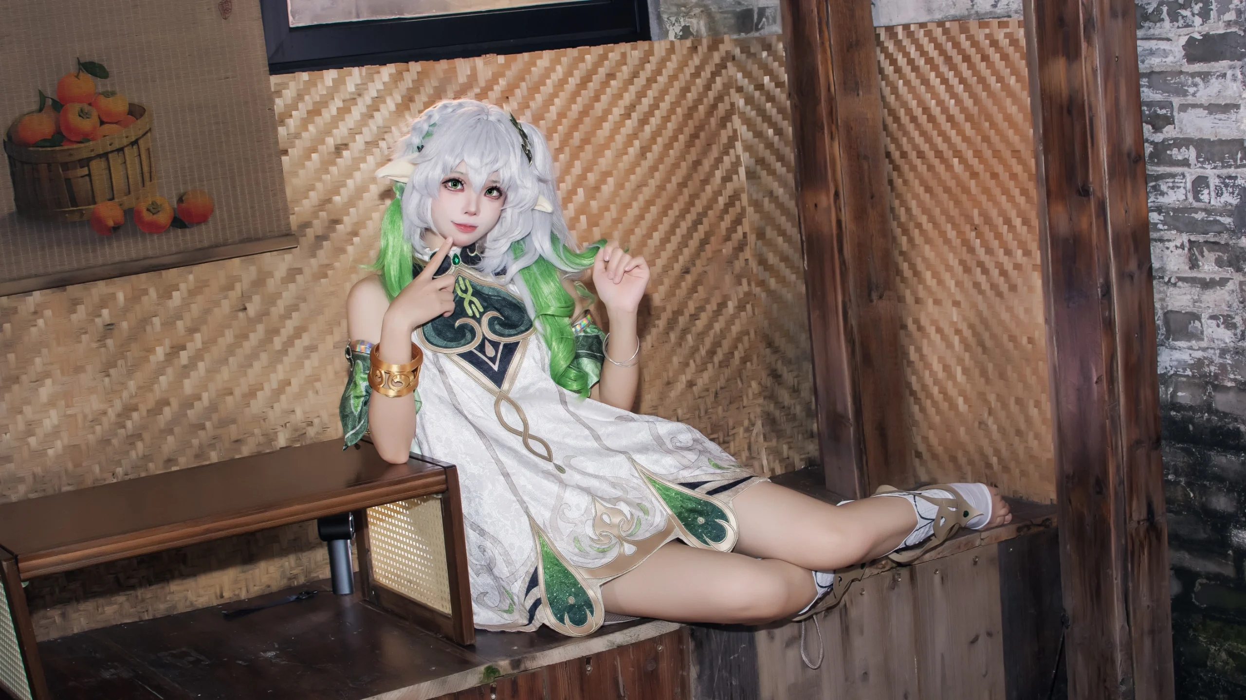 【纳西妲cos】定格原神小吉祥草王的自然灵动
