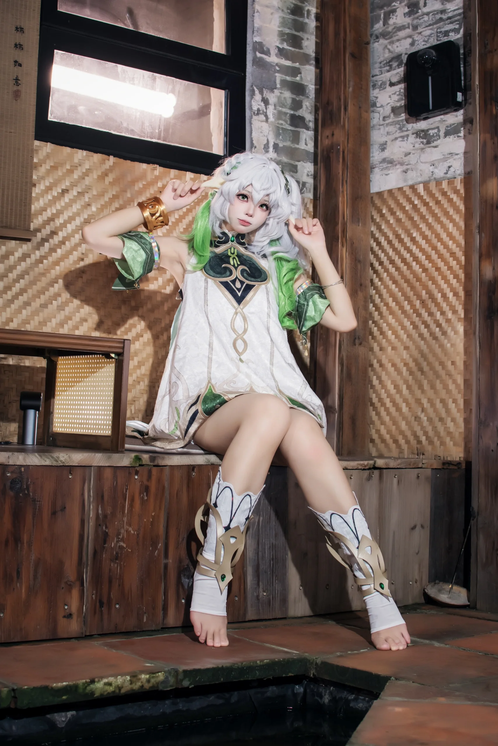 【纳西妲cos】原神小草神，回归自然之灵的静谧感 - 第 1 张