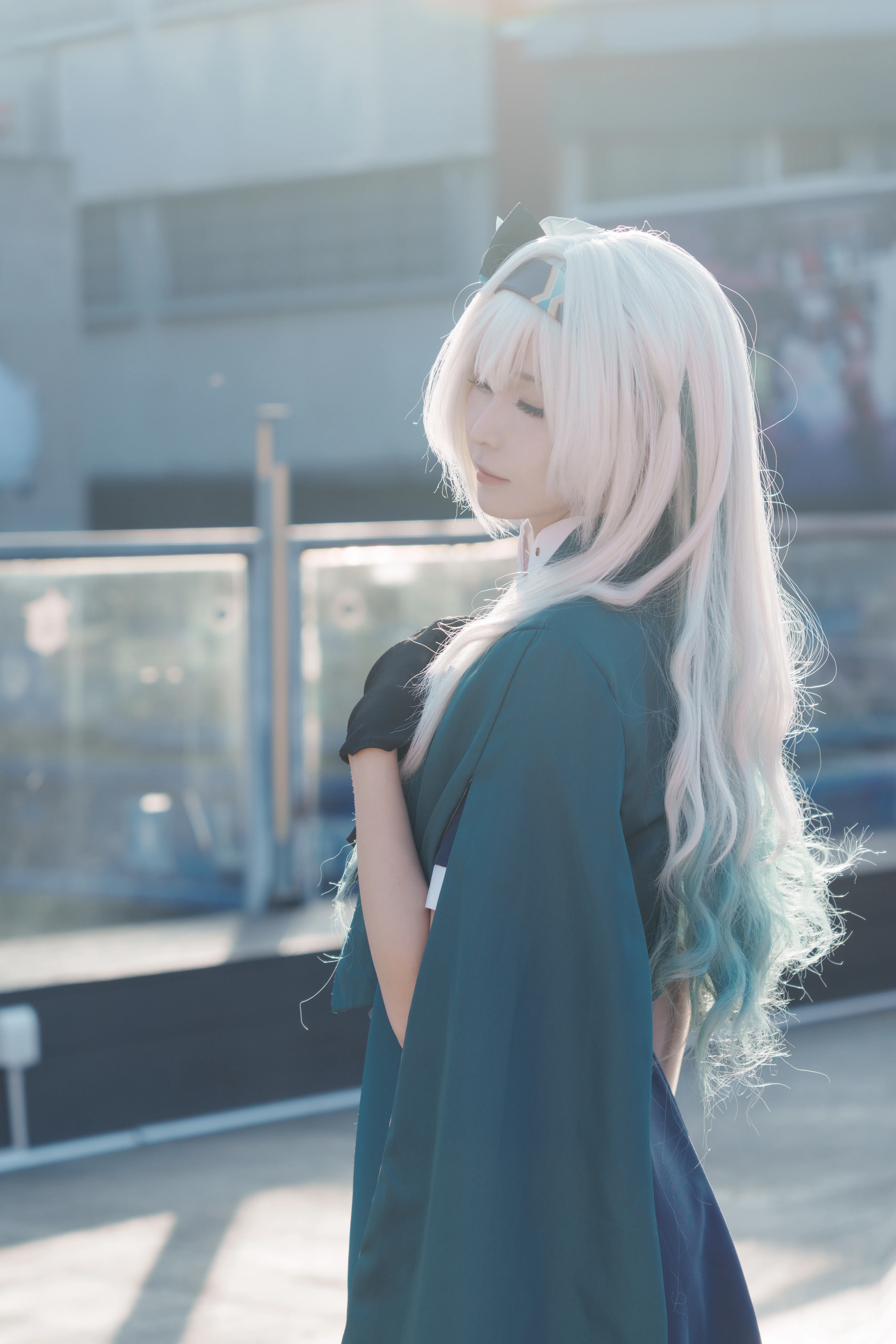 【流萤cos】城市与江边的光影，重拾崩坏星穹铁道的记忆 - 第 4 张