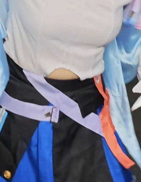 【三月七cos】崩坏星穹铁道的清爽少女，今天露肚肚啦 - 第 2 张