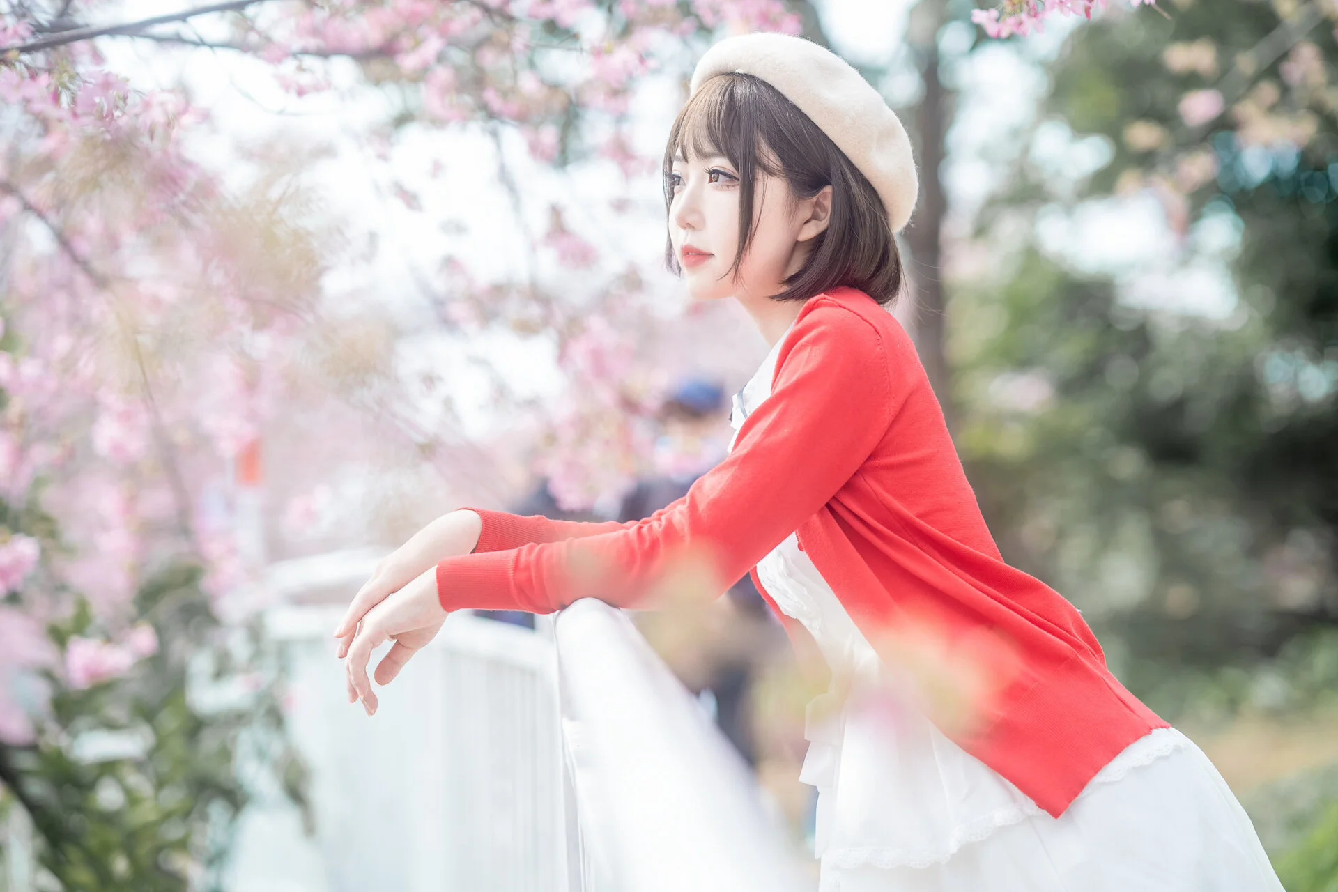 【加藤惠cos】漫花庄园的春日樱花，再现路人女主的风采 - 第 8 张