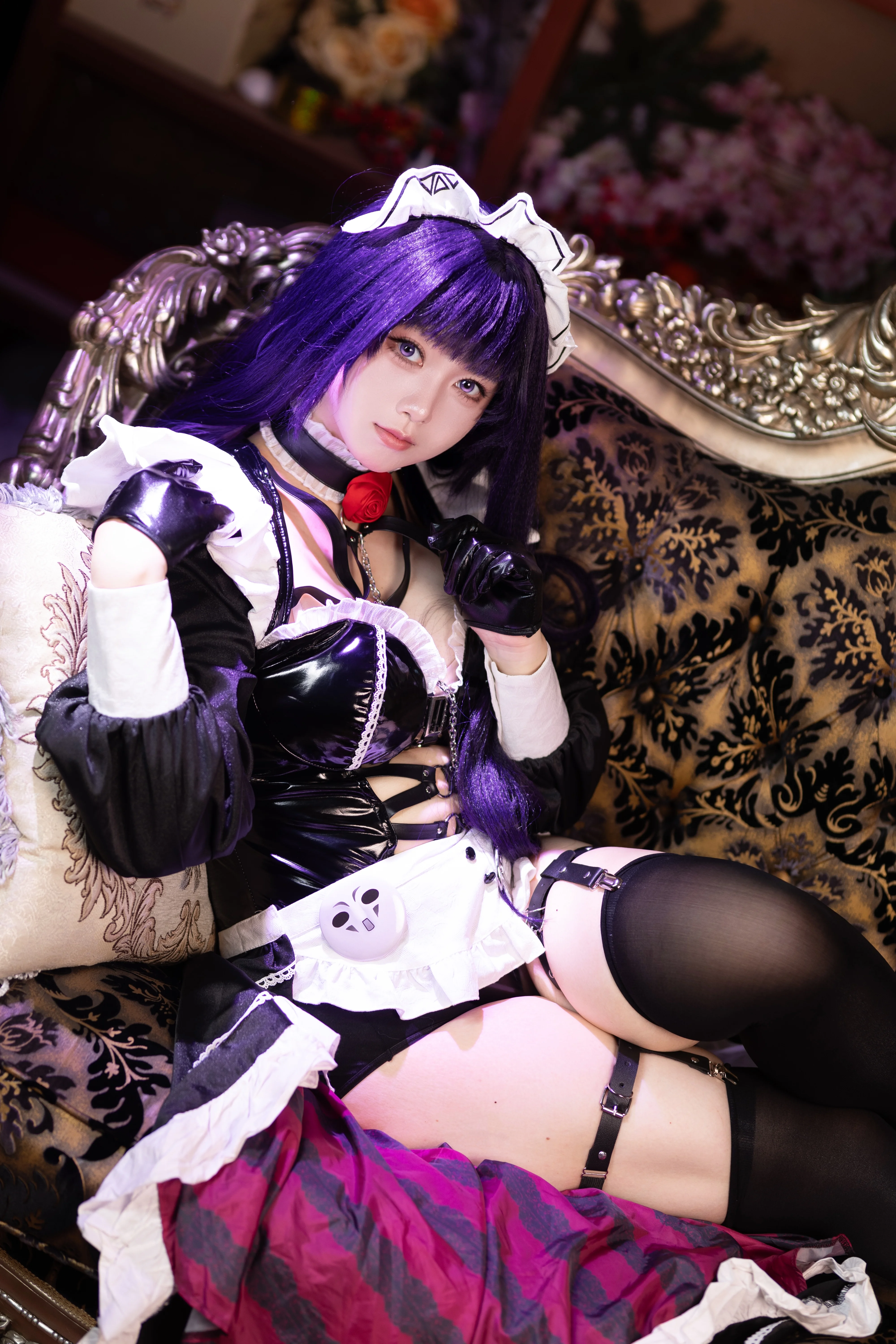 【米哈拉cos】胜利女神NIKKE的战术女仆装，还原细节的用心之作