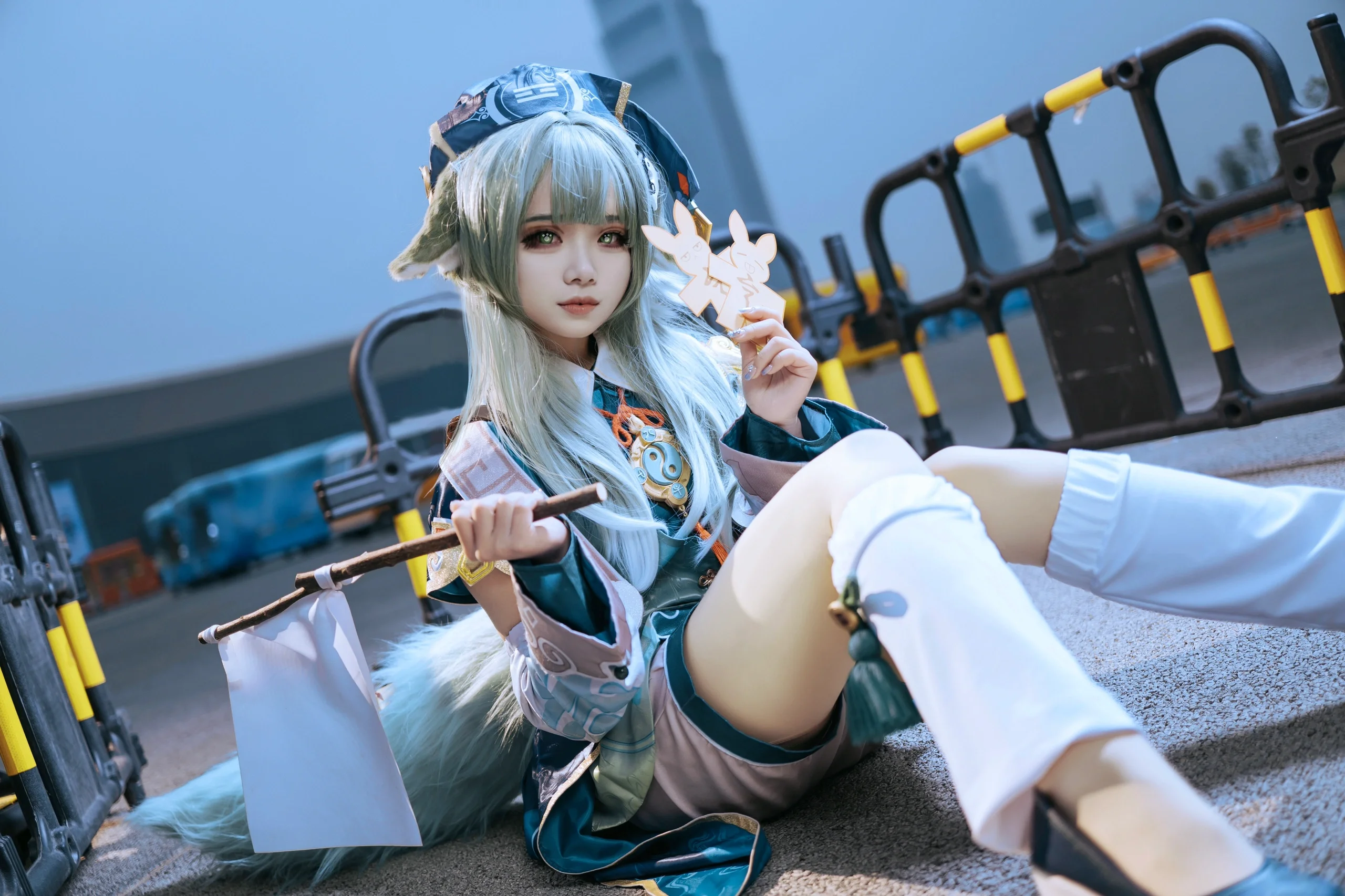 【藿藿cos】崩坏星穹铁道场照，毛茸茸的小尾巴带来好运气 - 第 1 张
