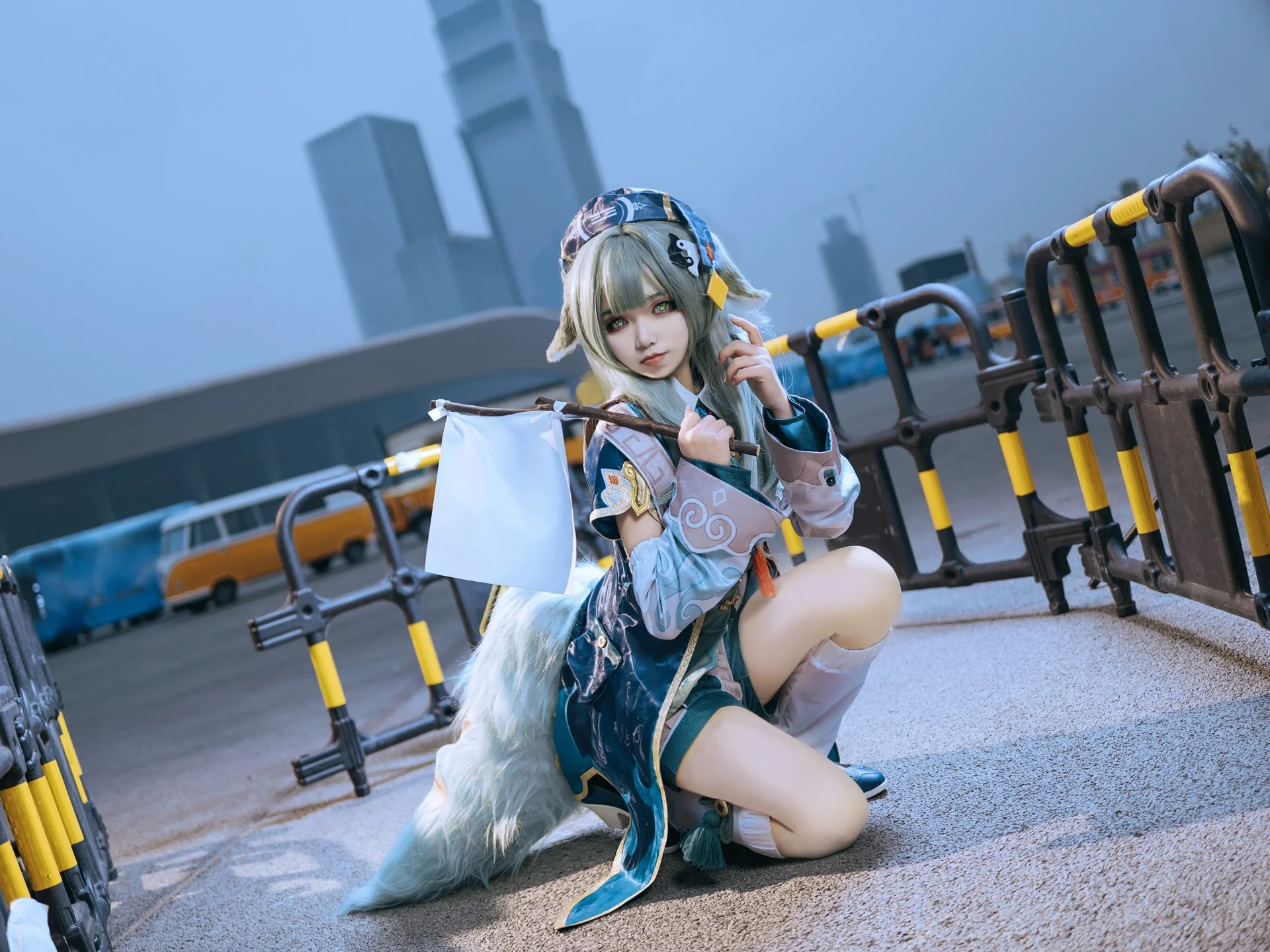 【藿藿cos】崩坏星穹铁道场照，毛茸茸的小尾巴带来好运气