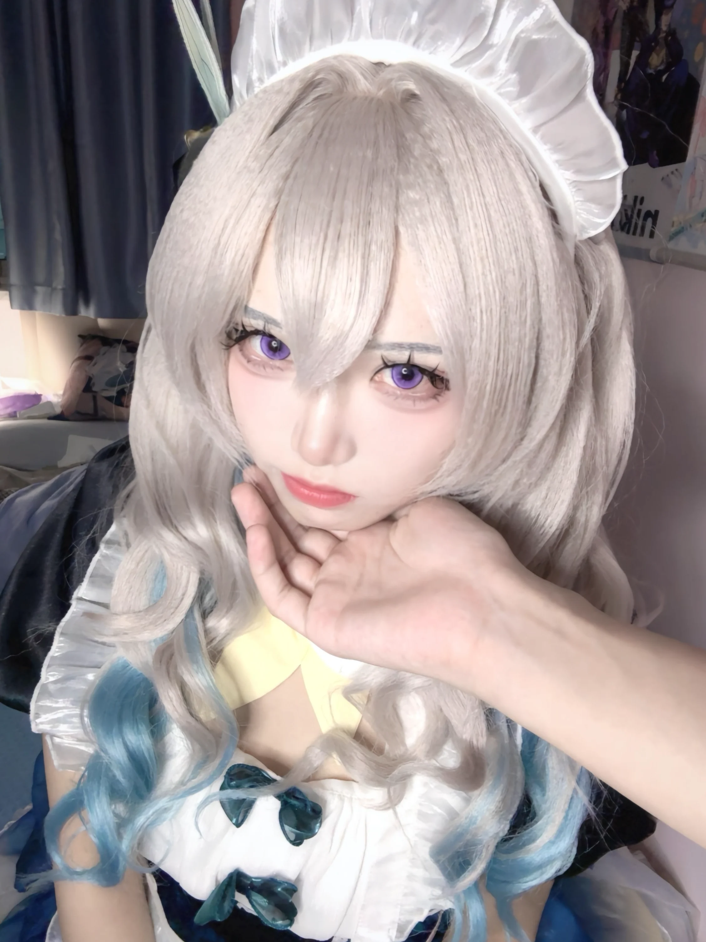 【流萤cos】崩坏星穹铁道的同人女仆装，真的非常可爱