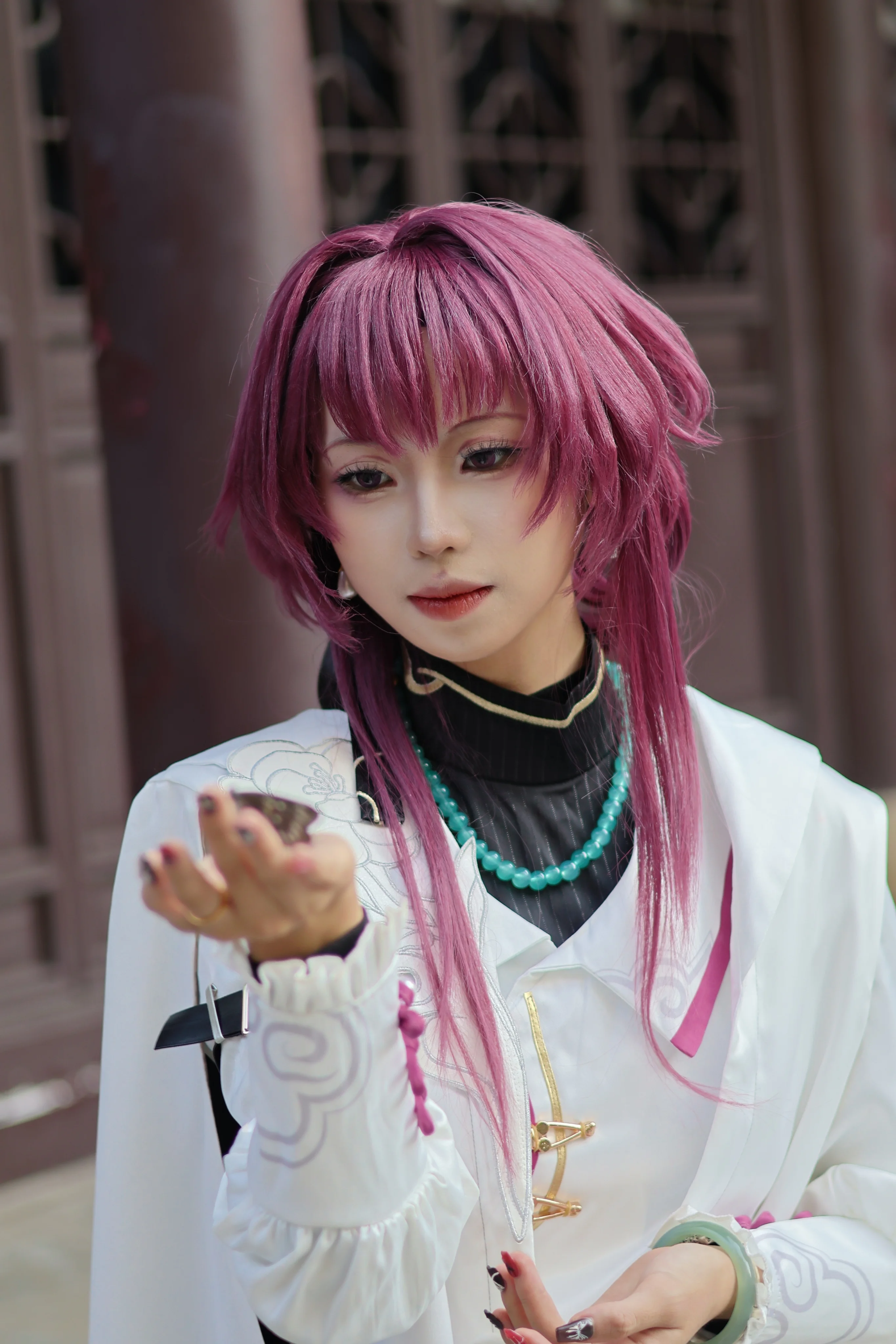 [Kafka Cosplay] Ancient Style On-Location Photography at the Garden Expo Park Blends with a Collaboration Cup to Create a Lazy Vibe - Image 8
