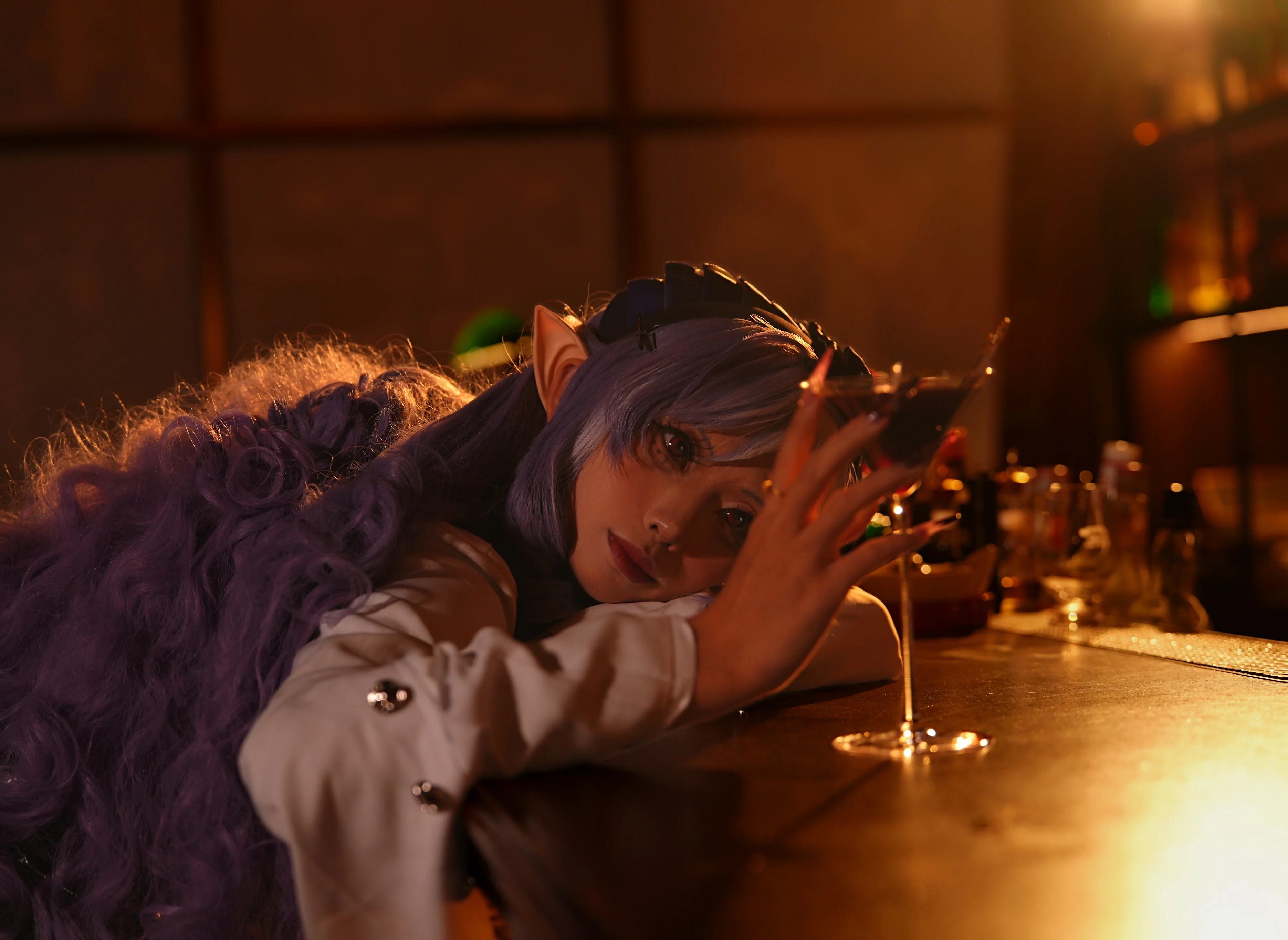 【薇薇安cos】绝区零夜色回响，挣脱命运的枷锁 - 第 11 张