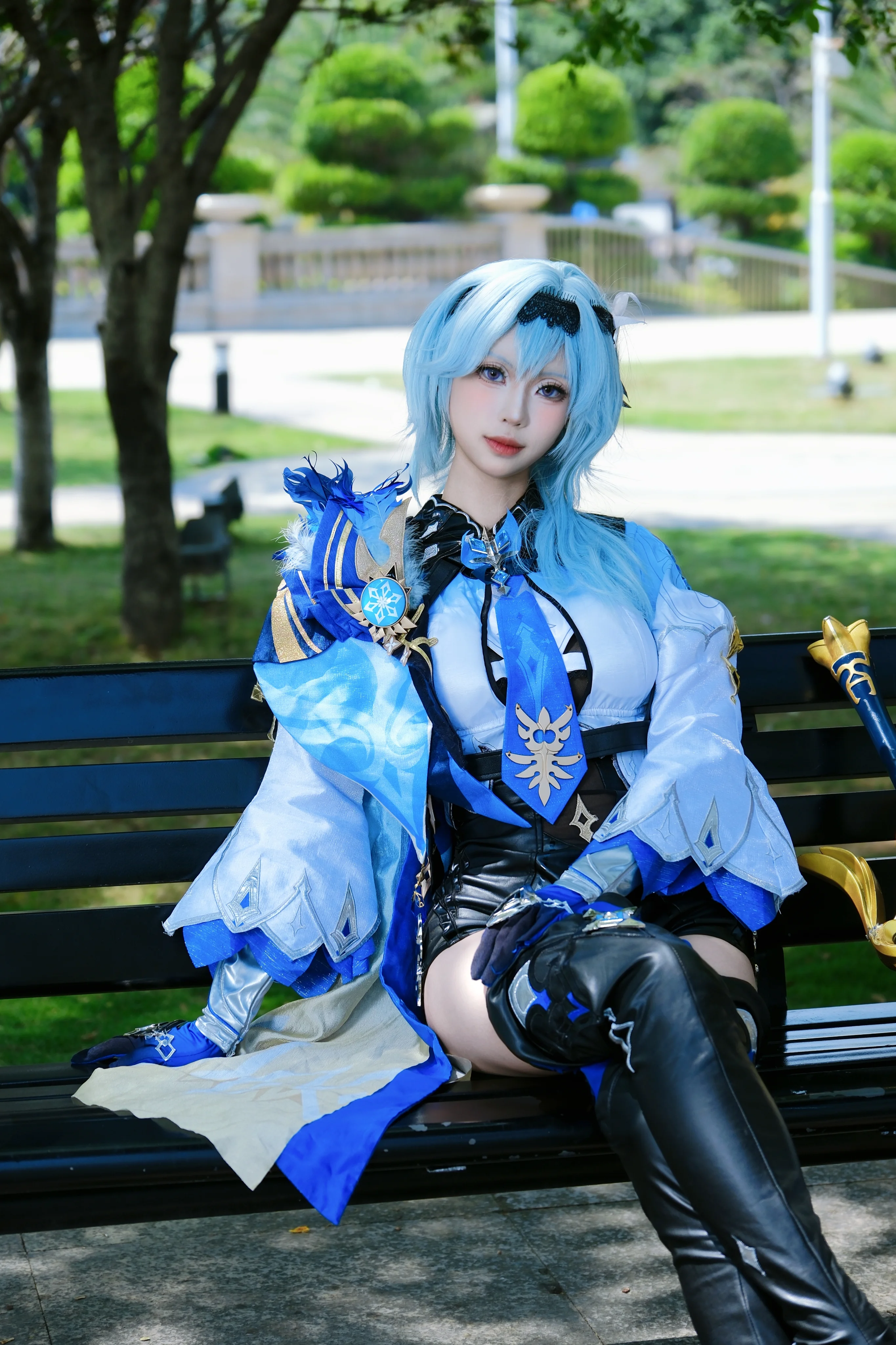 【优菈cos】浪花骑士优菈·劳伦斯的假日街头漫步 - 第 2 张