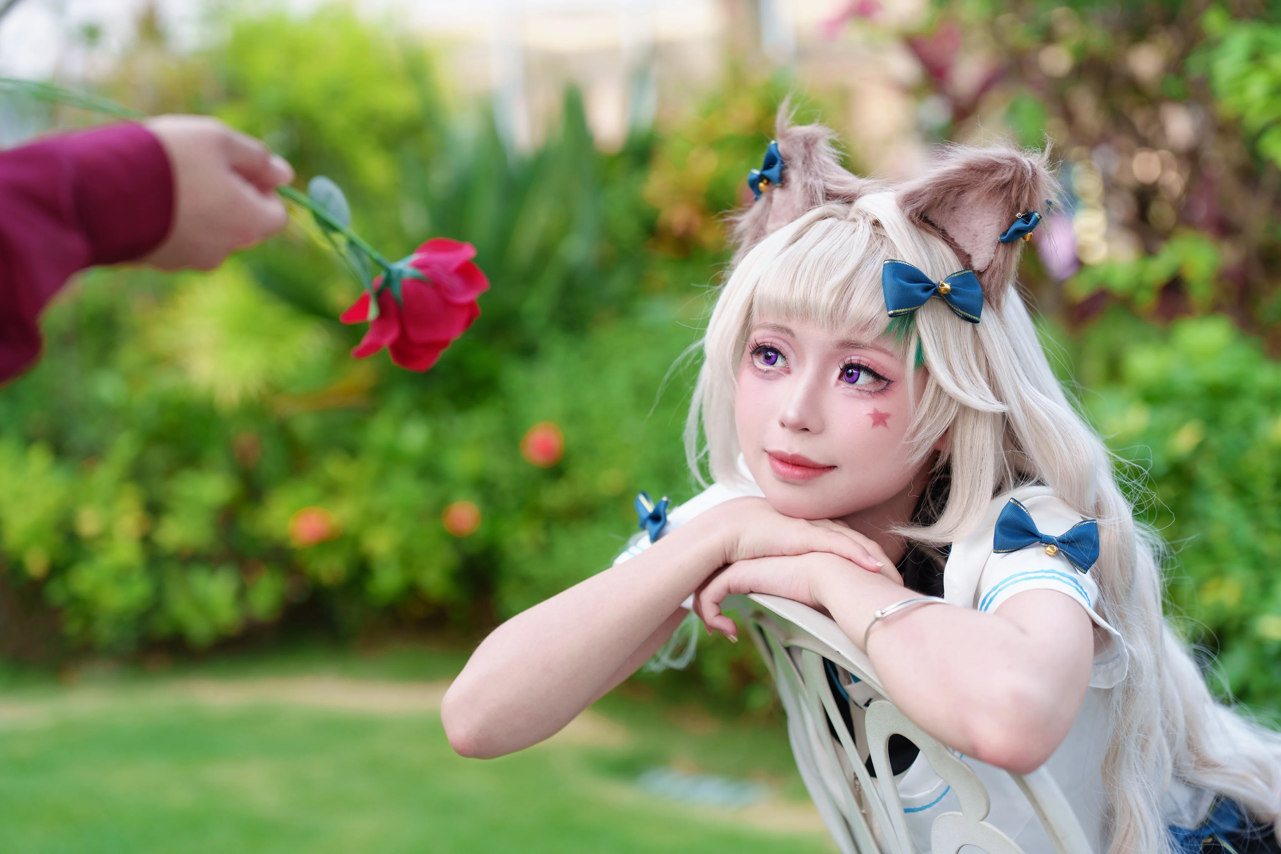 【琳妮特cos】原神里的猫系少女午后闲游 - 第 6 张