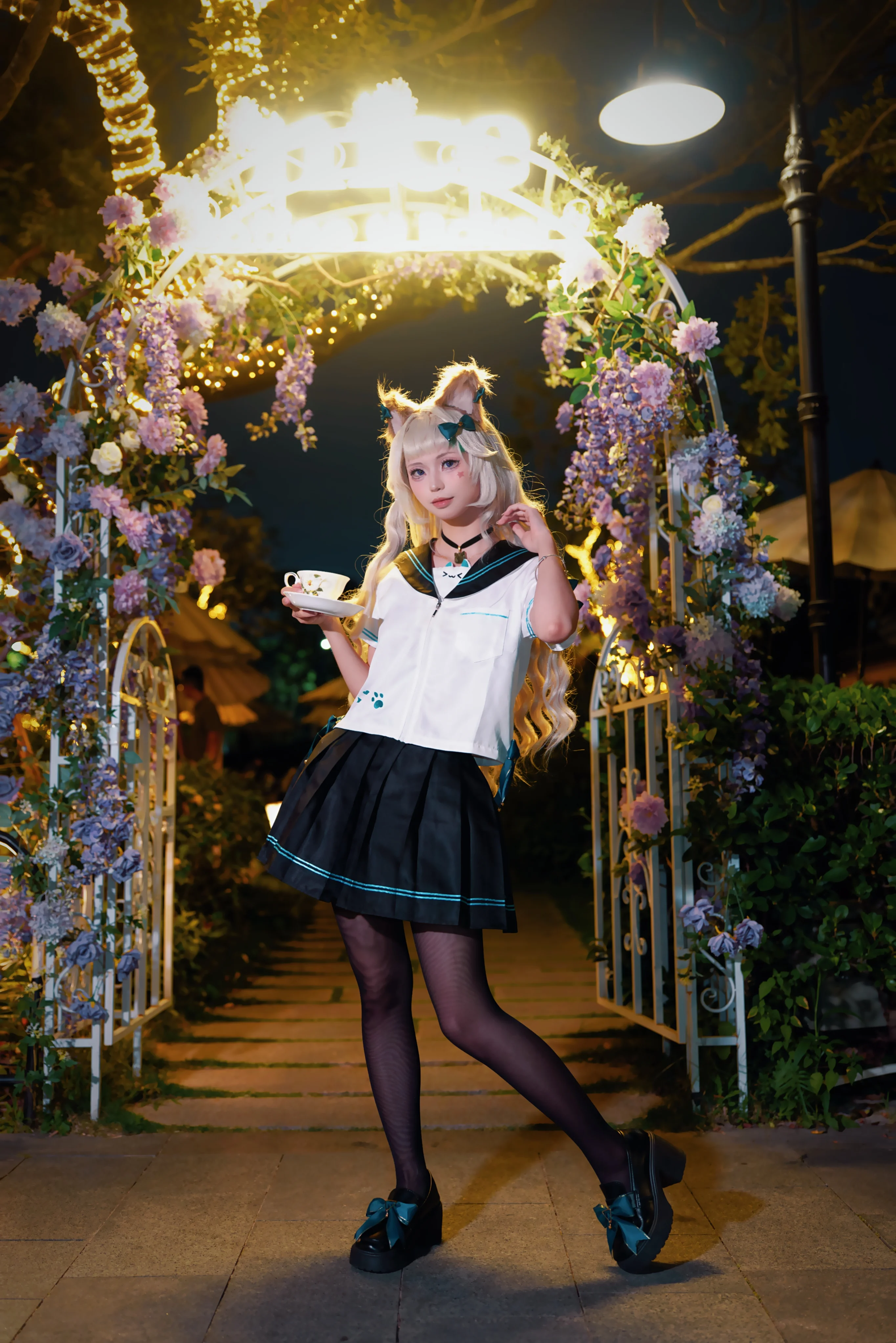 【琳妮特cos】原神里的猫系少女午后闲游 - 第 8 张