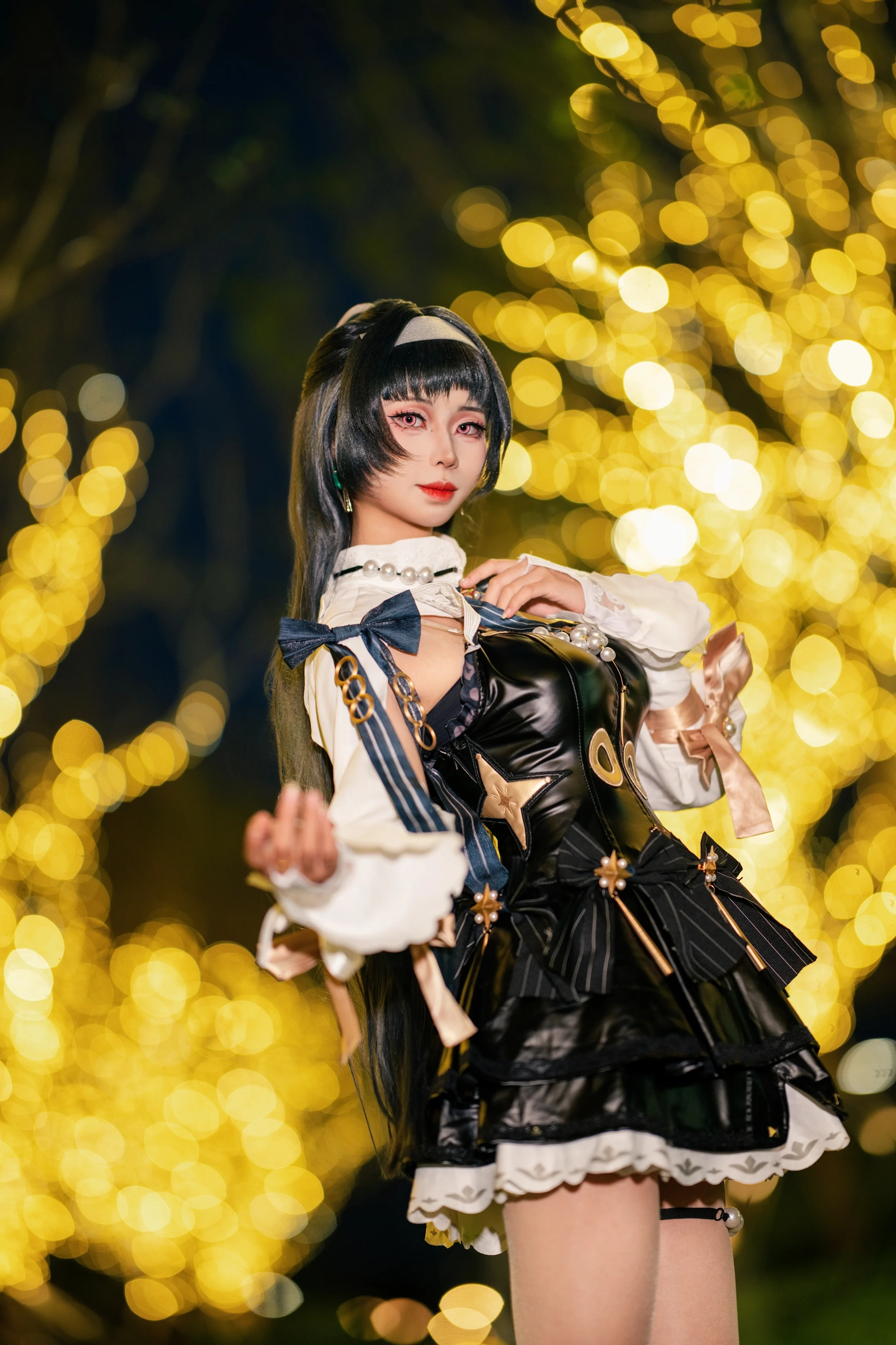 【耀嘉音cos】绝区零新艾利都的魔法之夜，高还原外拍 - 第 3 张