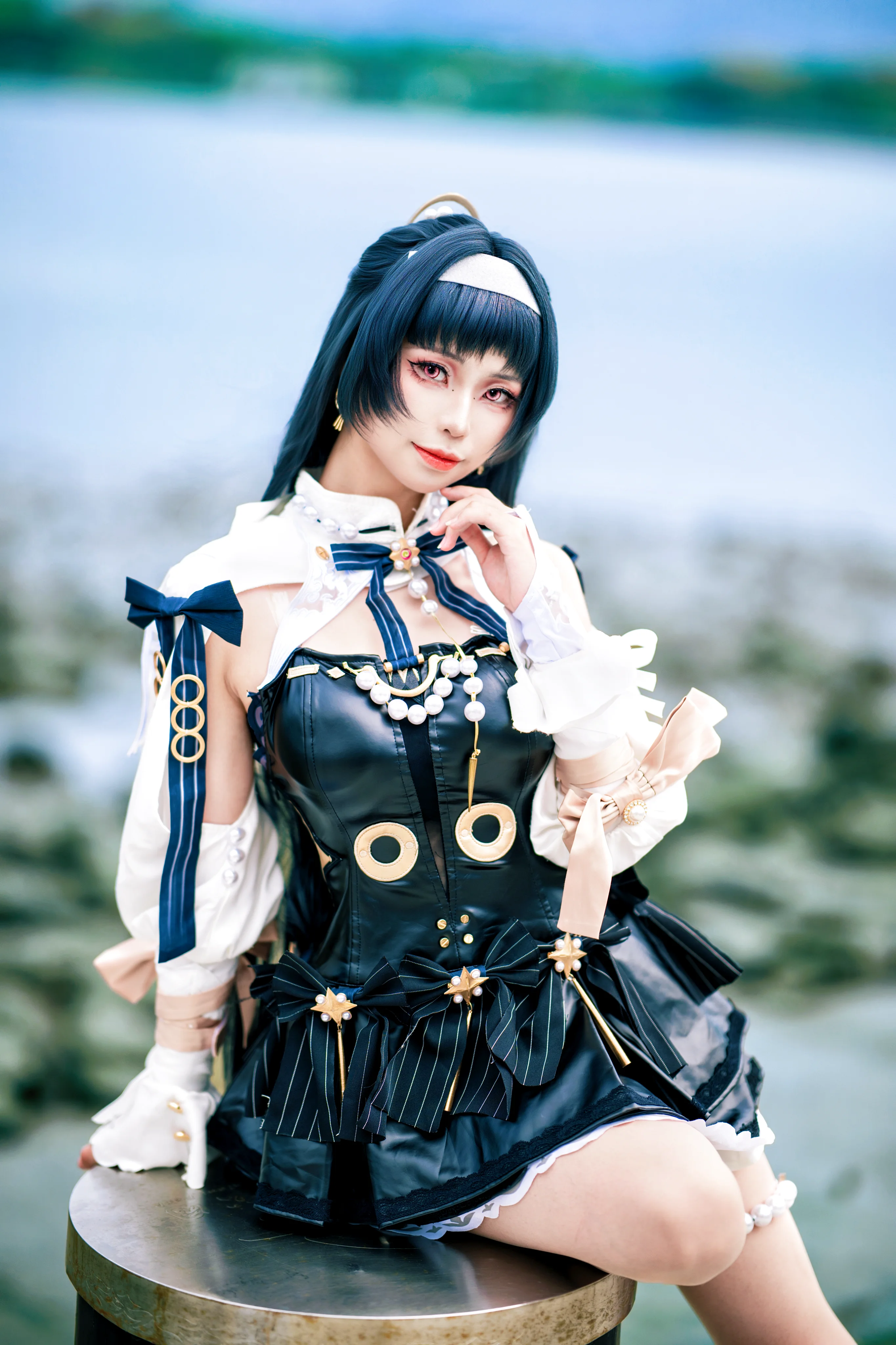 【耀嘉音cos】绝区零新艾利都的魔法之夜，高还原外拍 - 第 8 张