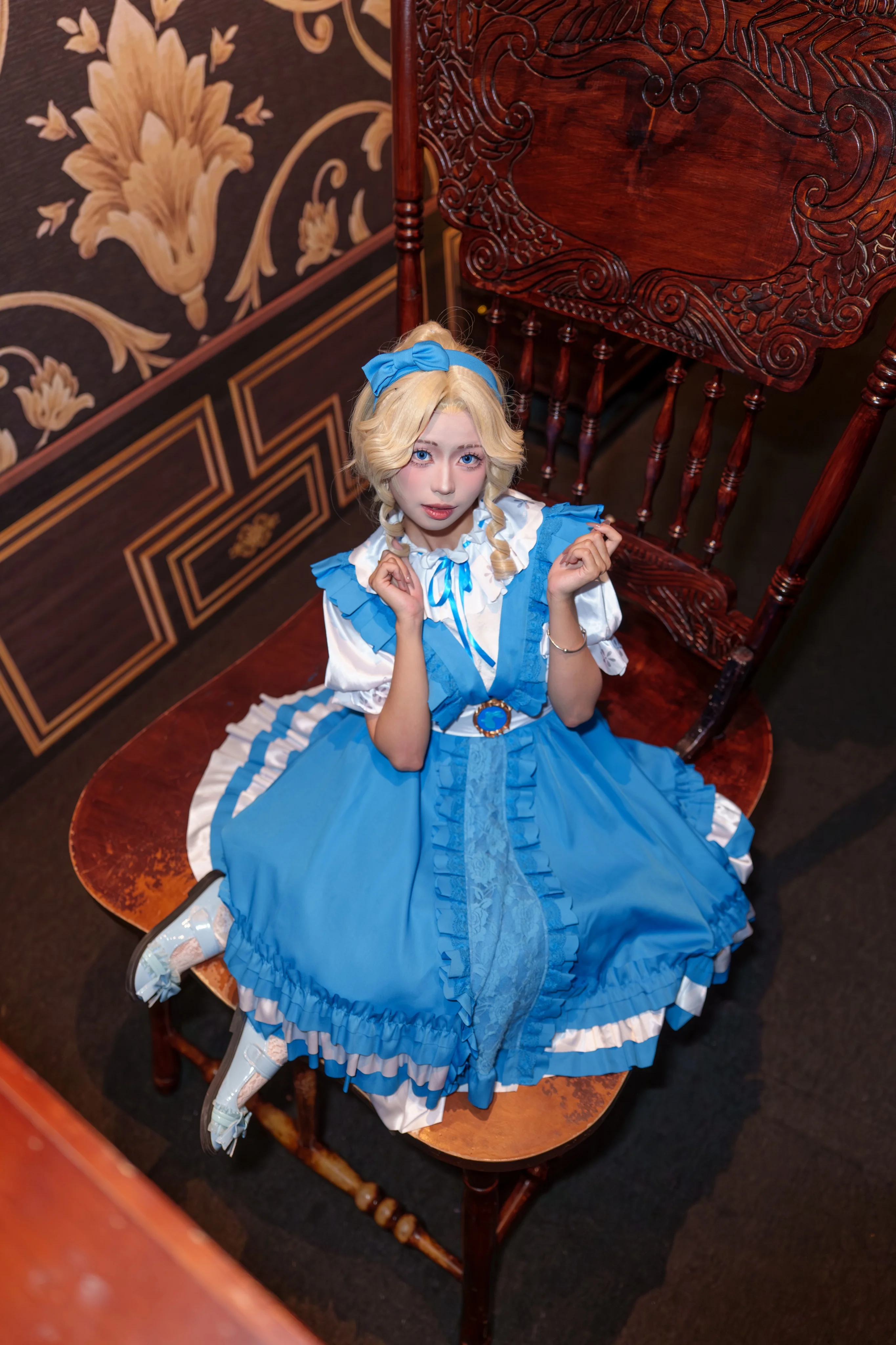 【愛麗絲cos】第五人格兔子洞探索，花房裡的原圖直出 - 第 7 張