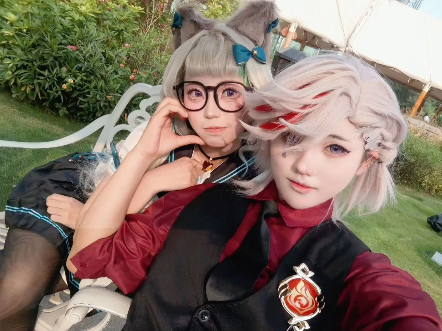 【林尼琳妮特cos】還原原神兄妹的戶外取景心得