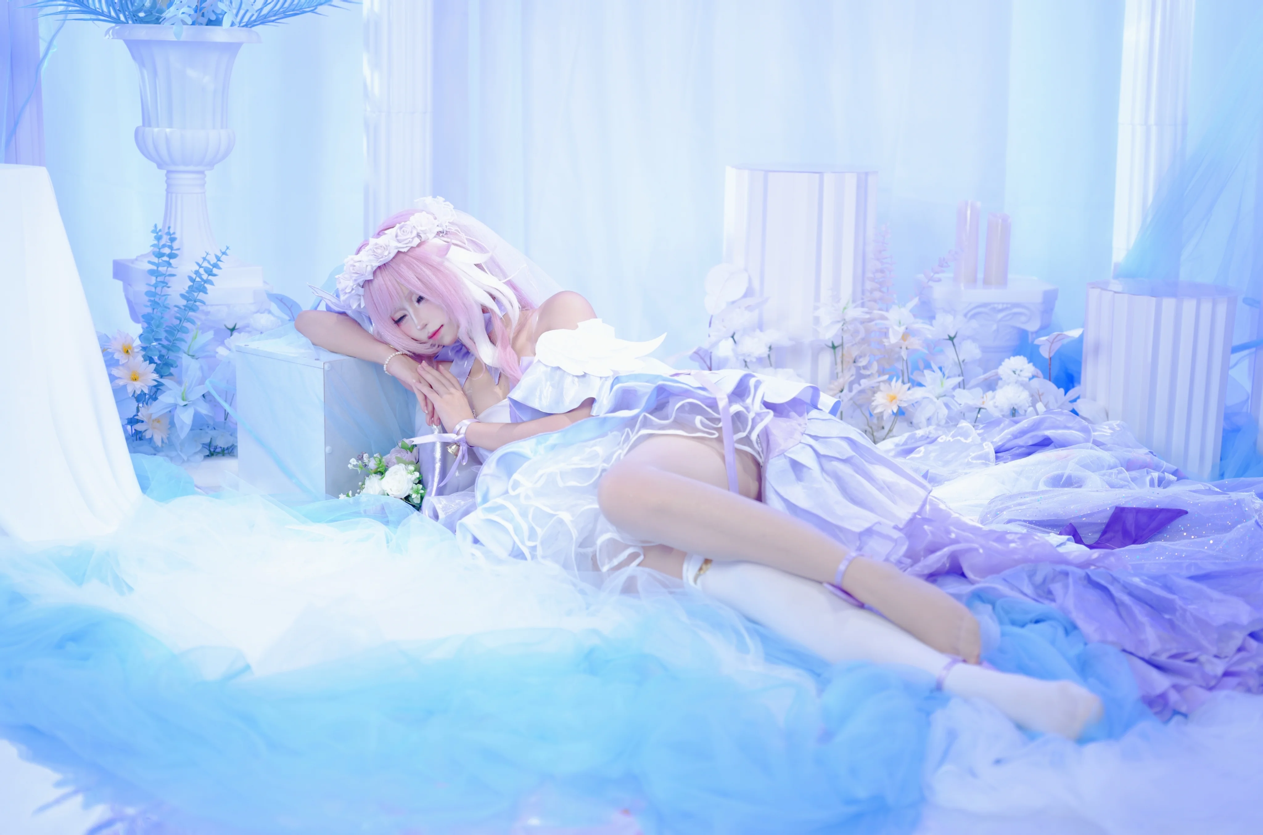 【爱莉希雅cos】崩坏3花间颂歌同人正片分享 - 第 3 张