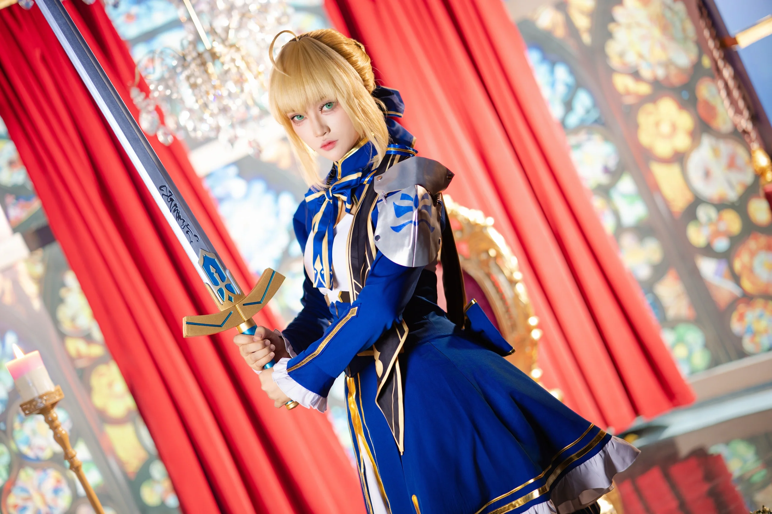 【Saber cos】崩铁联动版，骑士王的闲暇时光 - 第 1 张