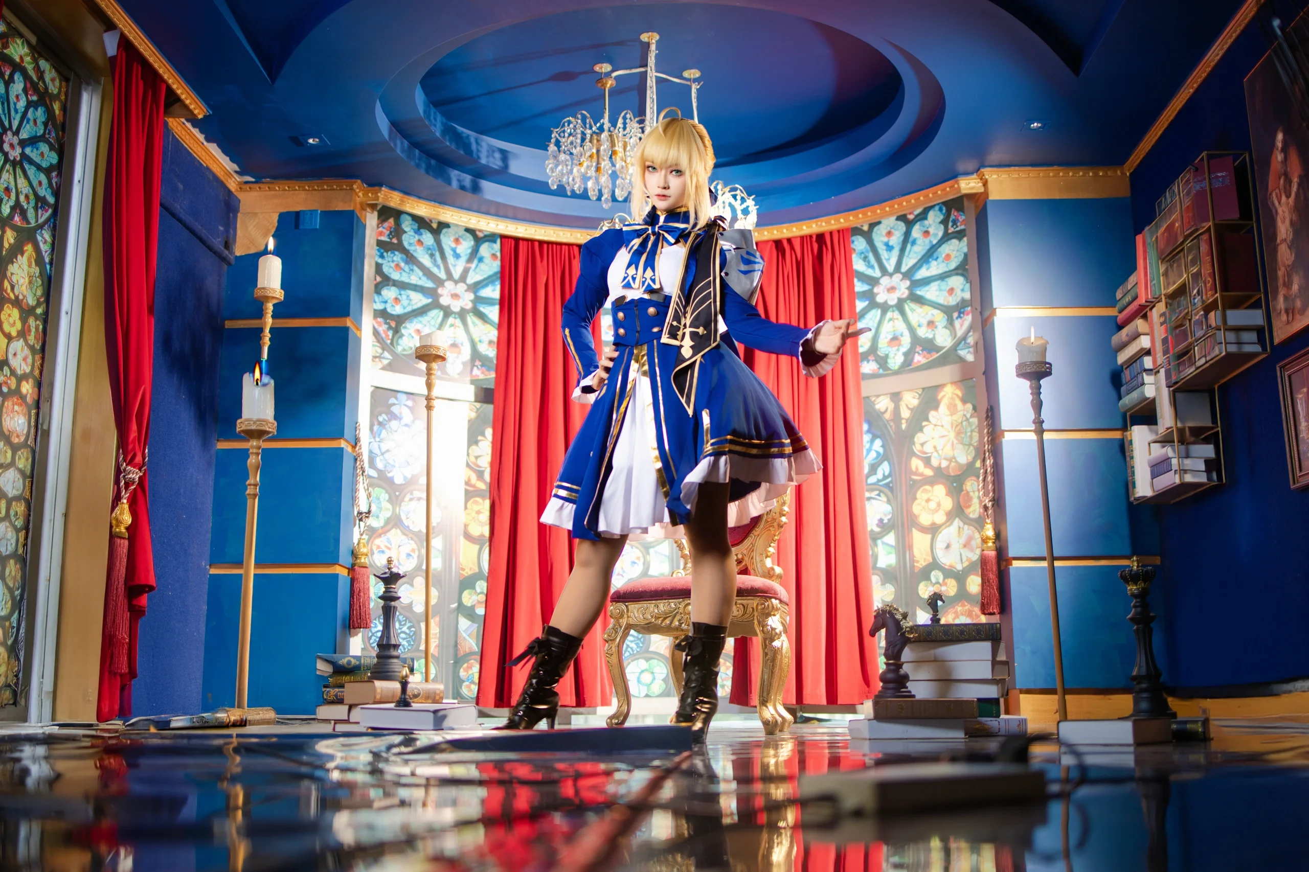 【Saber cos】崩铁联动版，骑士王的闲暇时光