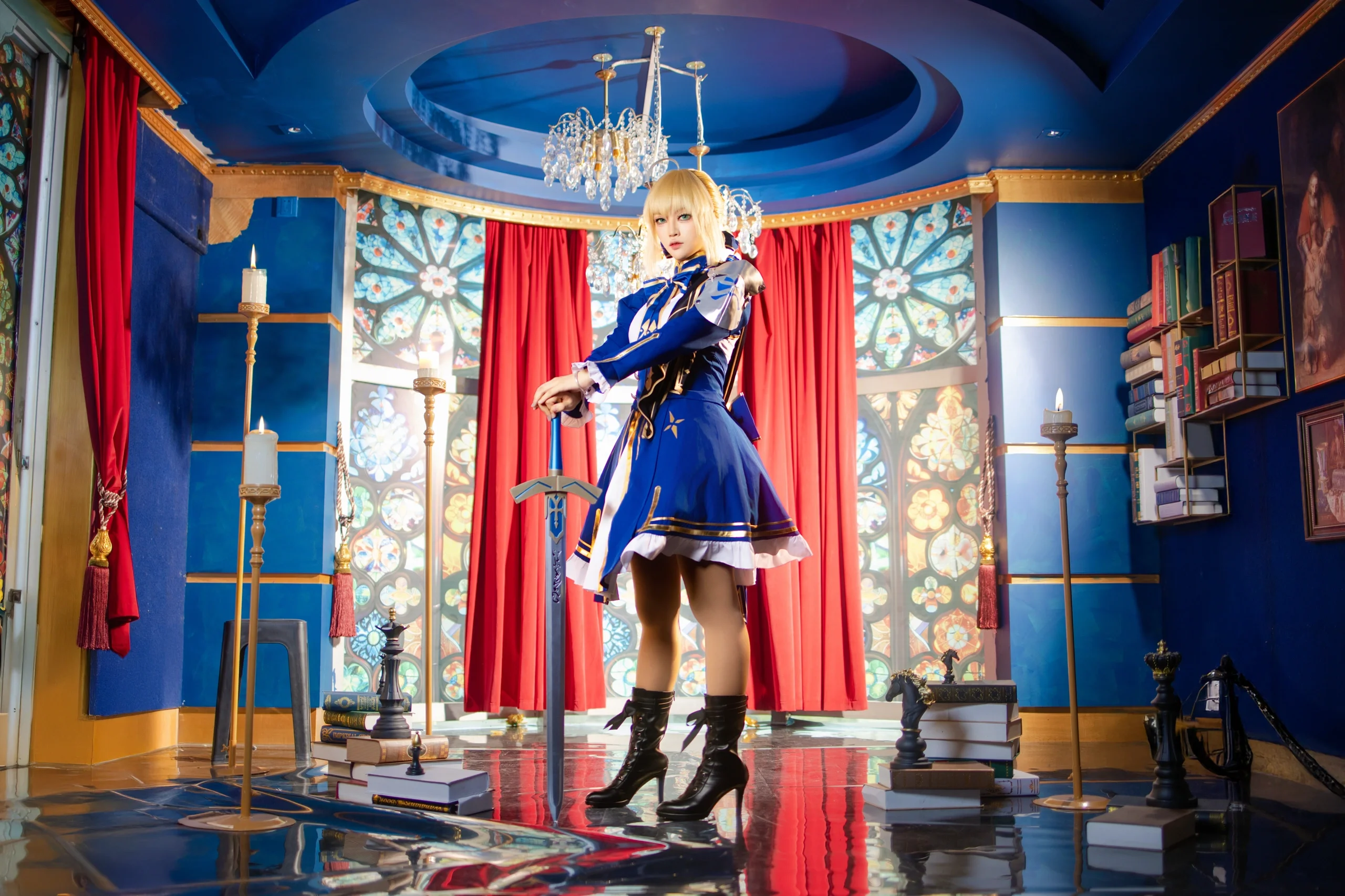 【Saber cos】崩铁联动版，骑士王的闲暇时光 - 第 4 张