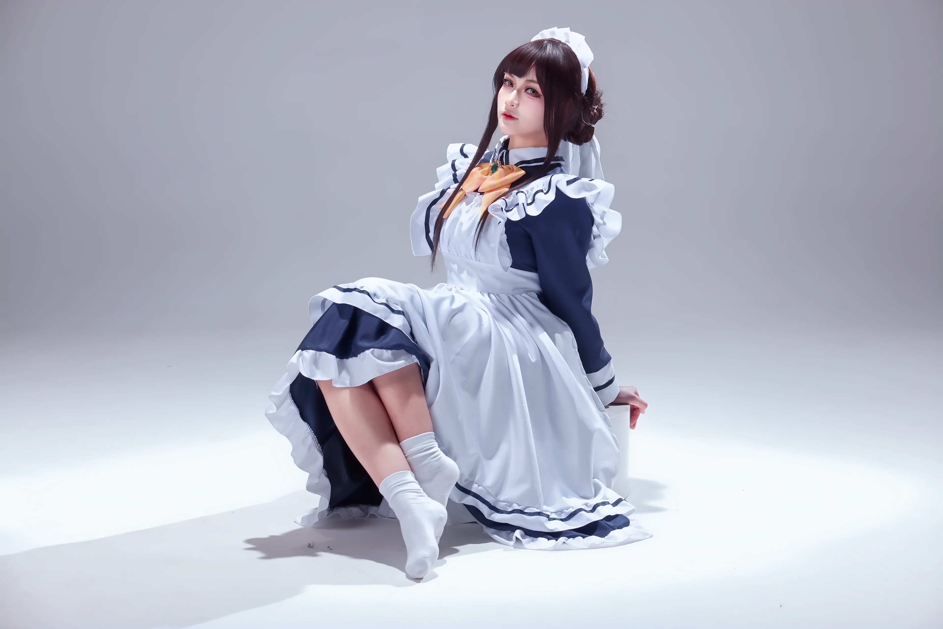 【棗子姐cos】星光咖啡館裡的手辦質感女僕裝 - 第 2 張