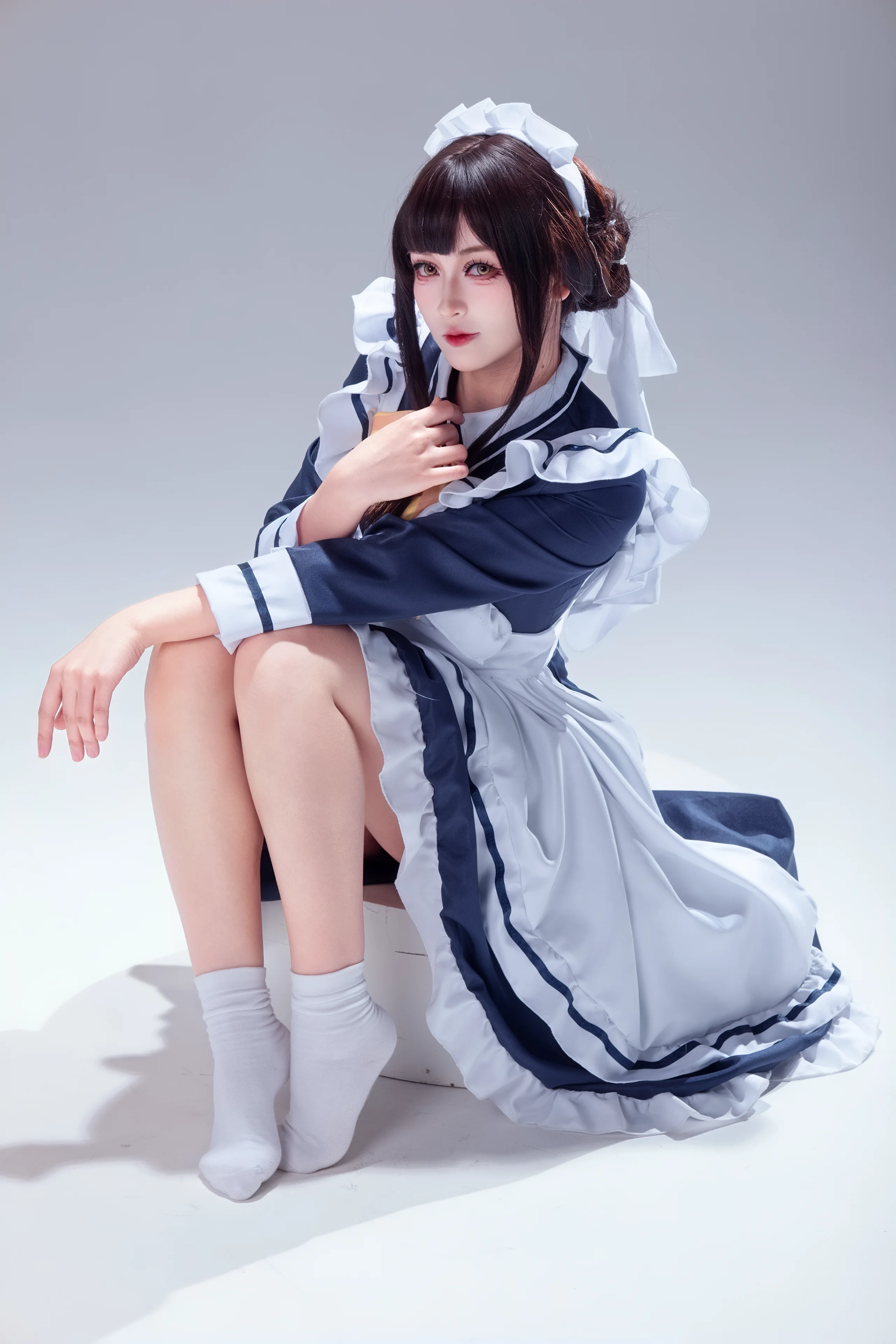 【棗子姐cos】星光咖啡館裡的手辦質感女僕裝 - 第 7 張