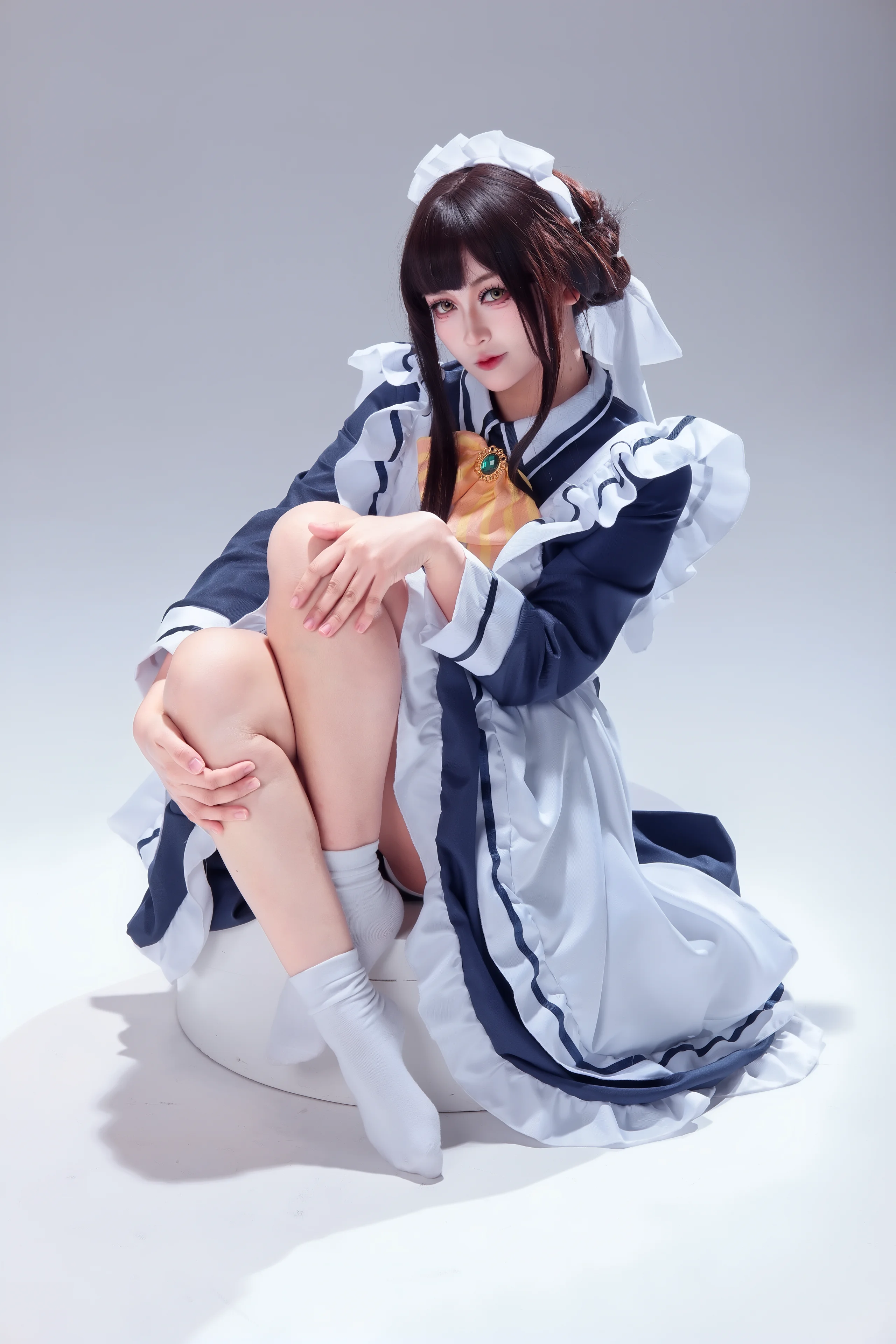 【棗子姐cos】星光咖啡館裡的手辦質感女僕裝 - 第 8 張