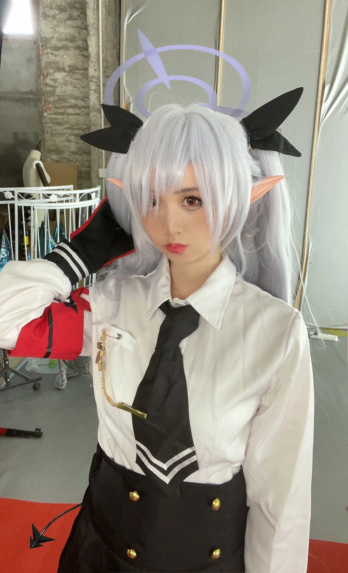 【佐仓梓cos】蔚蓝档案战术少女的棚拍实录 - 第 2 张
