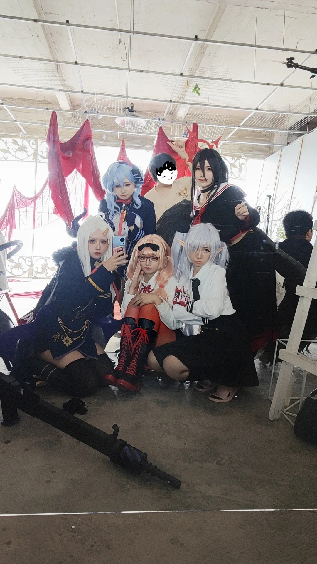 【佐仓梓cos】蔚蓝档案战术少女的棚拍实录 - 第 6 张