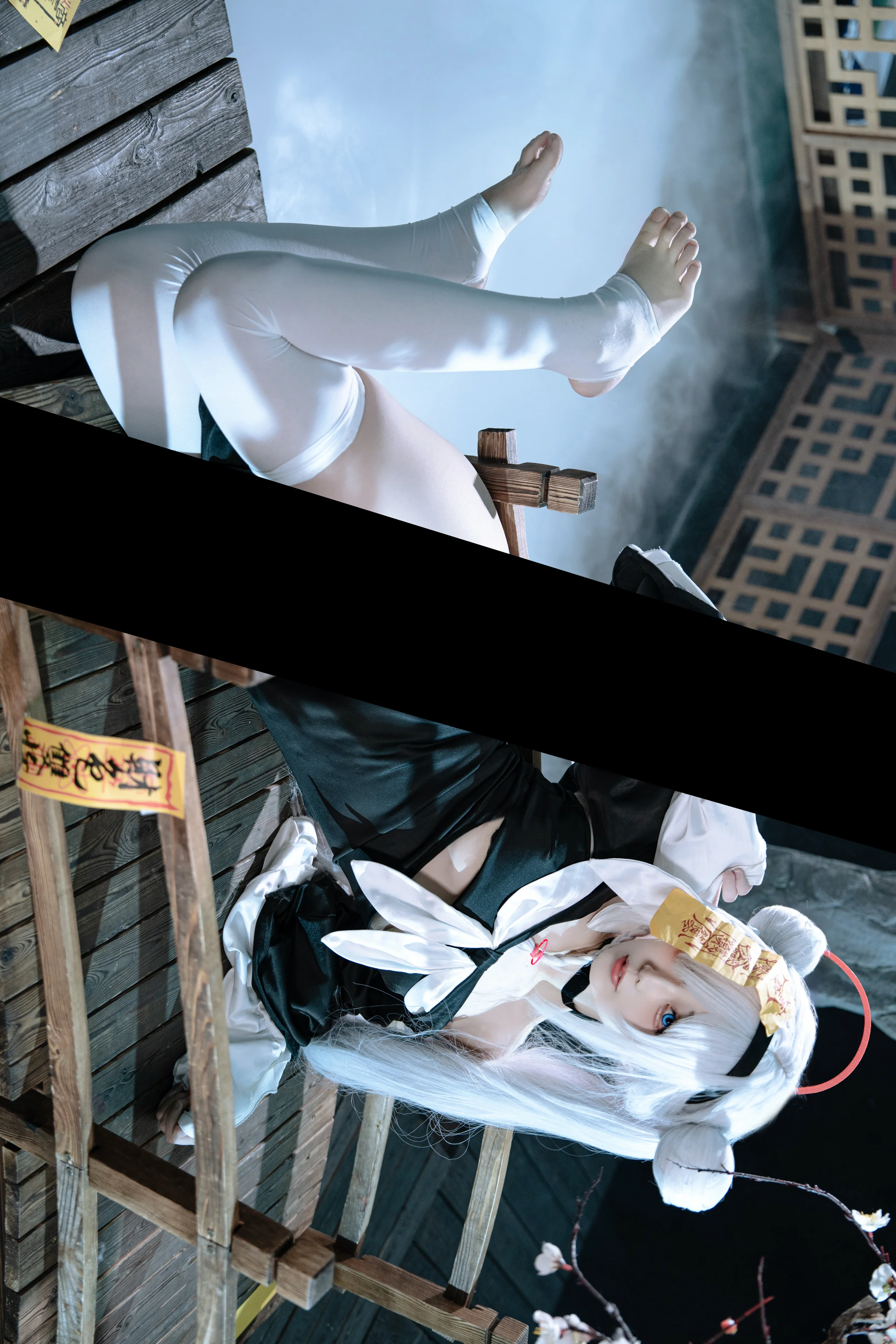 【普拉娜cos】月光之下的白色僵尸，新本即将来袭 - 第 1 张
