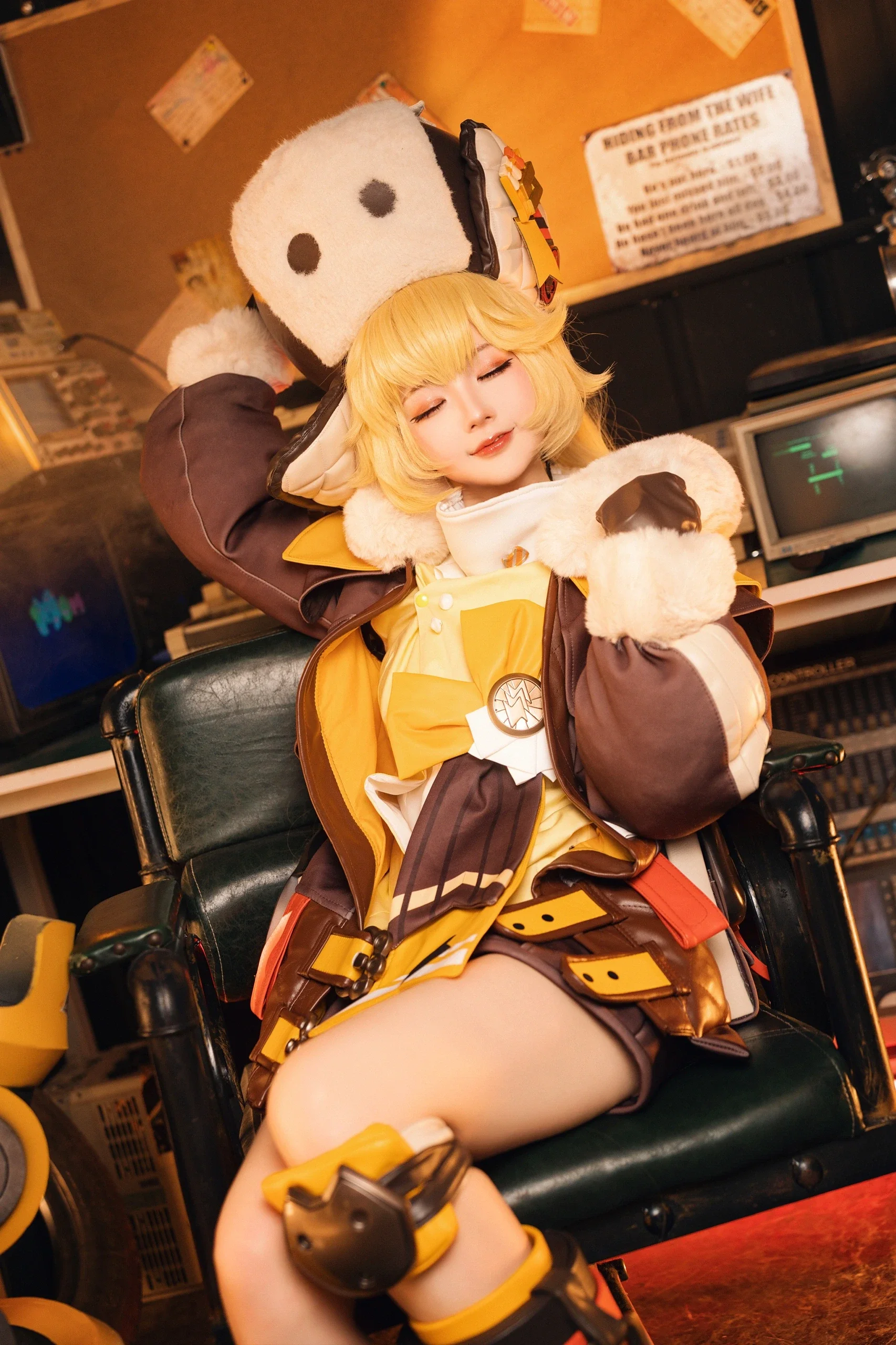 【フックコスプレ】『崩壊：スターレイル』意気揚々とした漆黒のフック様 - 1 枚目