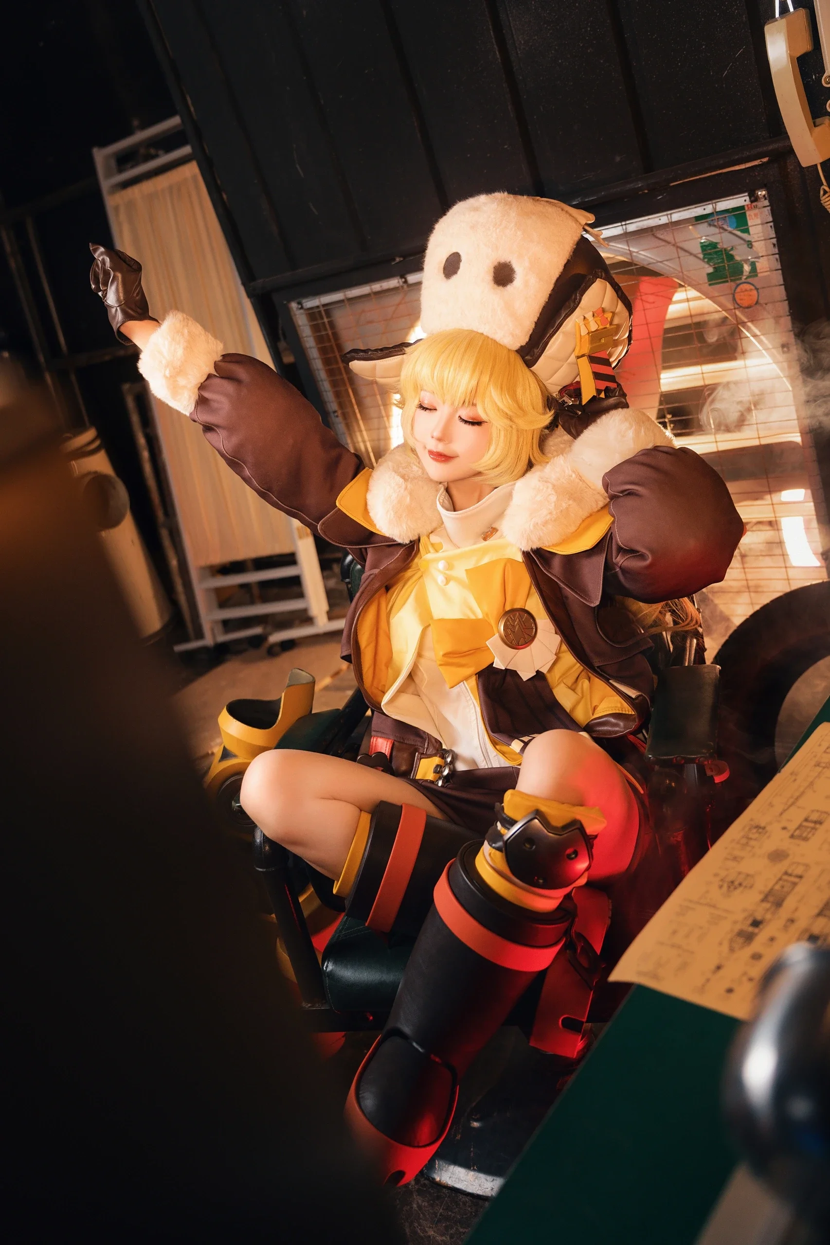 【フックコスプレ】『崩壊：スターレイル』意気揚々とした漆黒のフック様 - 9 枚目