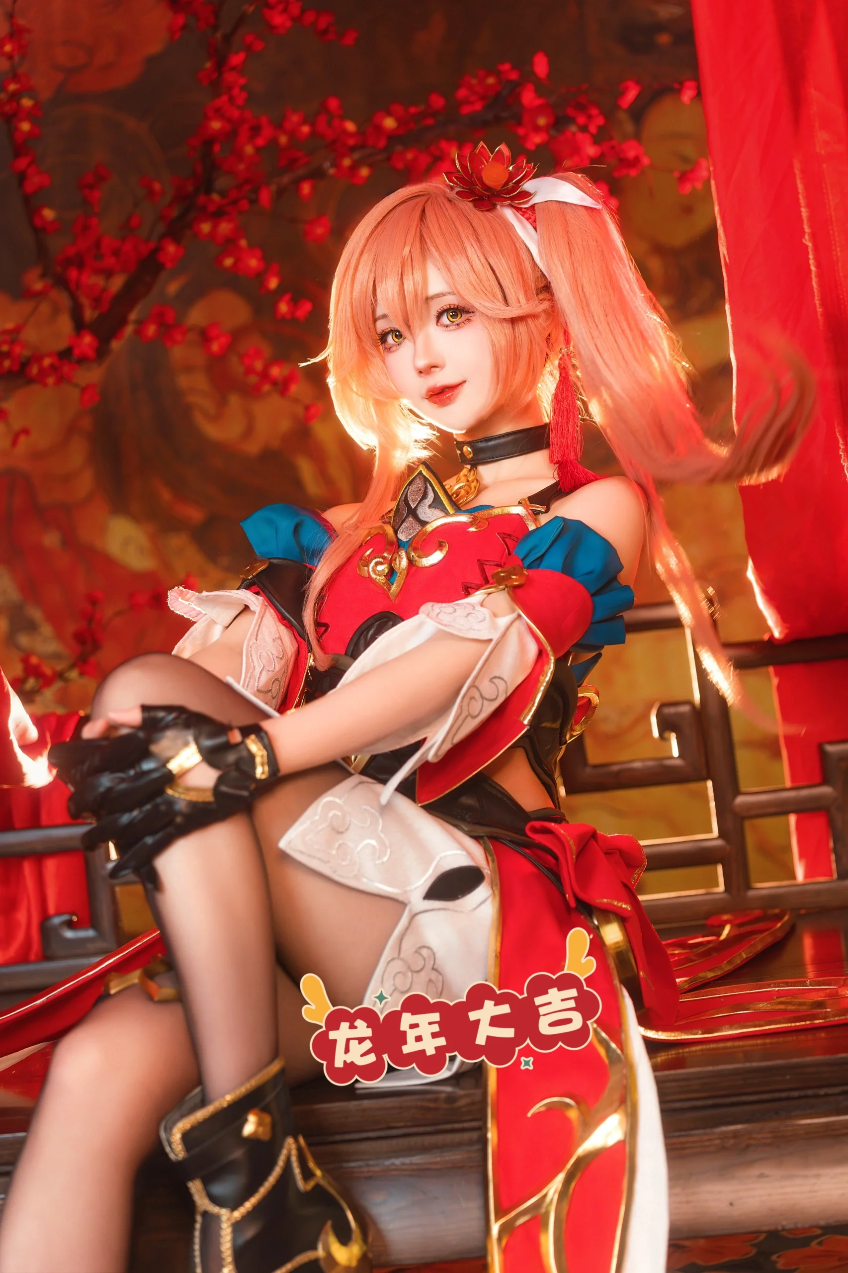 【桂乃芬コスプレ】辰年大吉、華やかでめでたい中国風写真本編 - 1 枚目