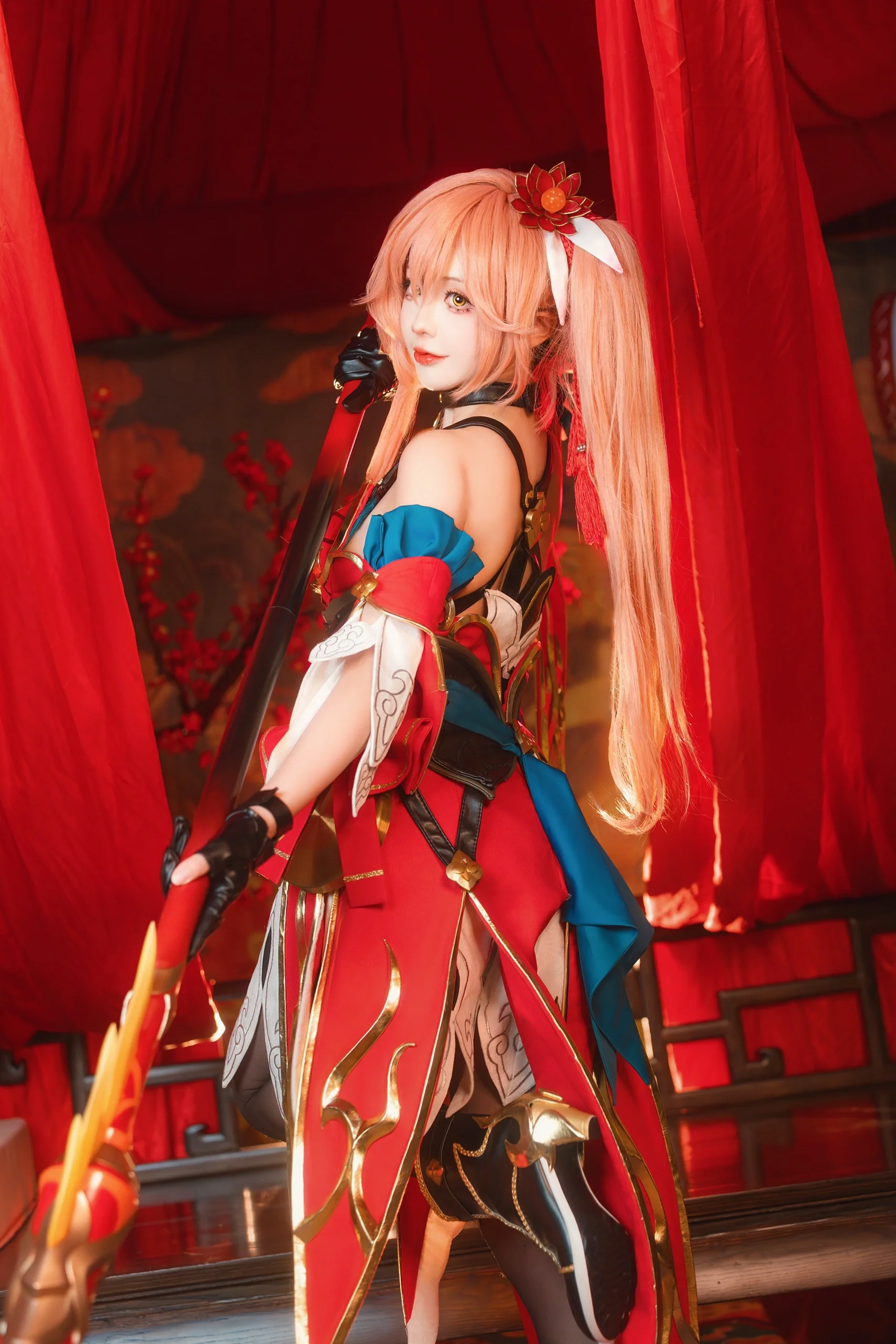【桂乃芬コスプレ】辰年大吉、華やかでめでたい中国風写真本編 - 2 枚目