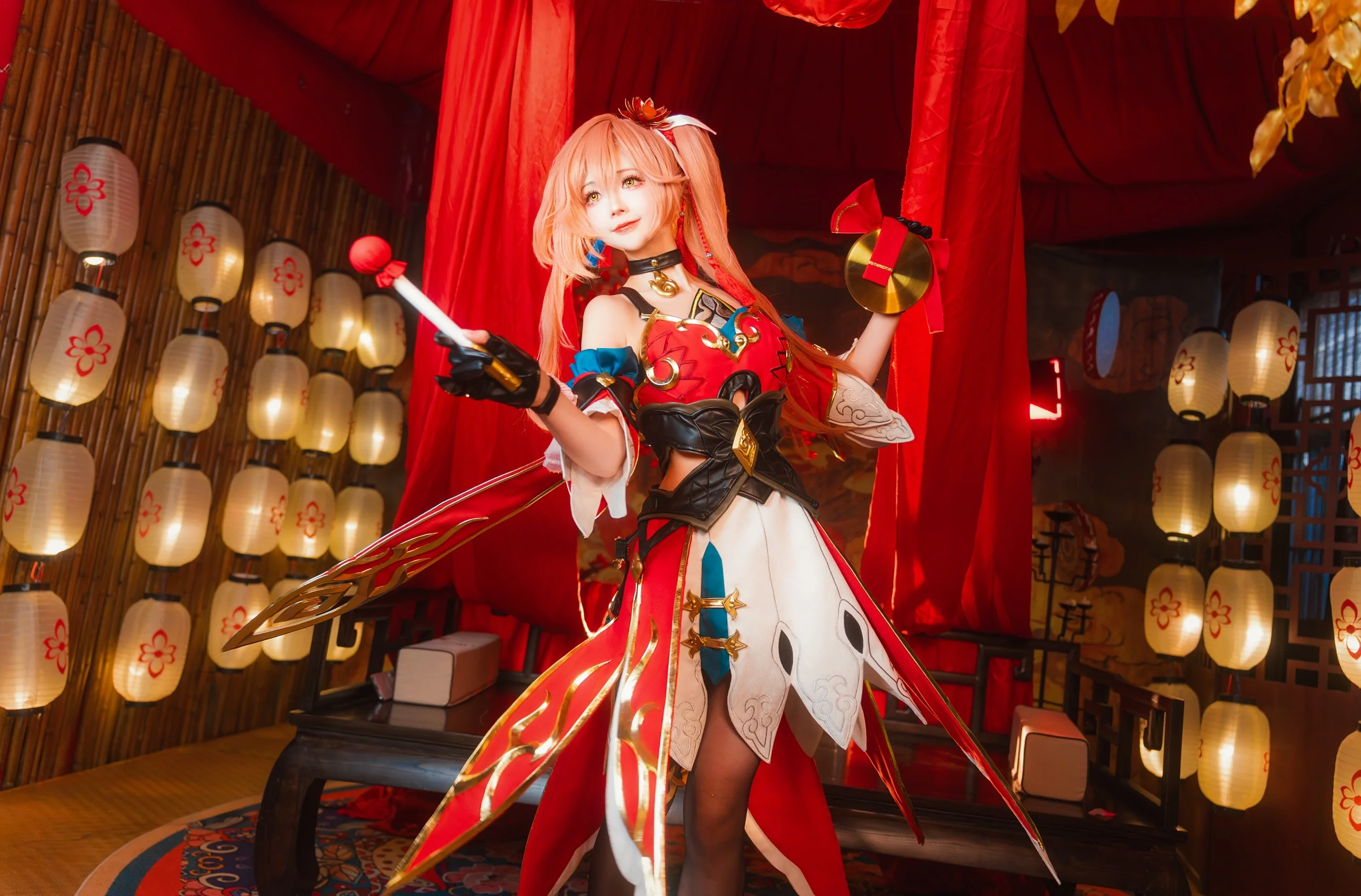 【桂乃芬コスプレ】辰年大吉、華やかでめでたい中国風写真本編 - 4 枚目